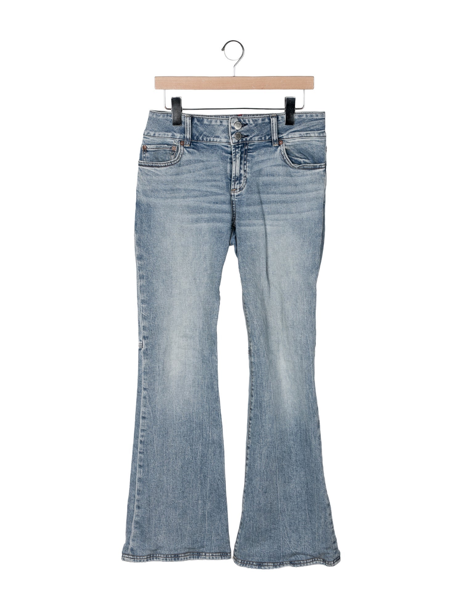 Alice + Olivia Mid-Rise Wide Leg Jeans