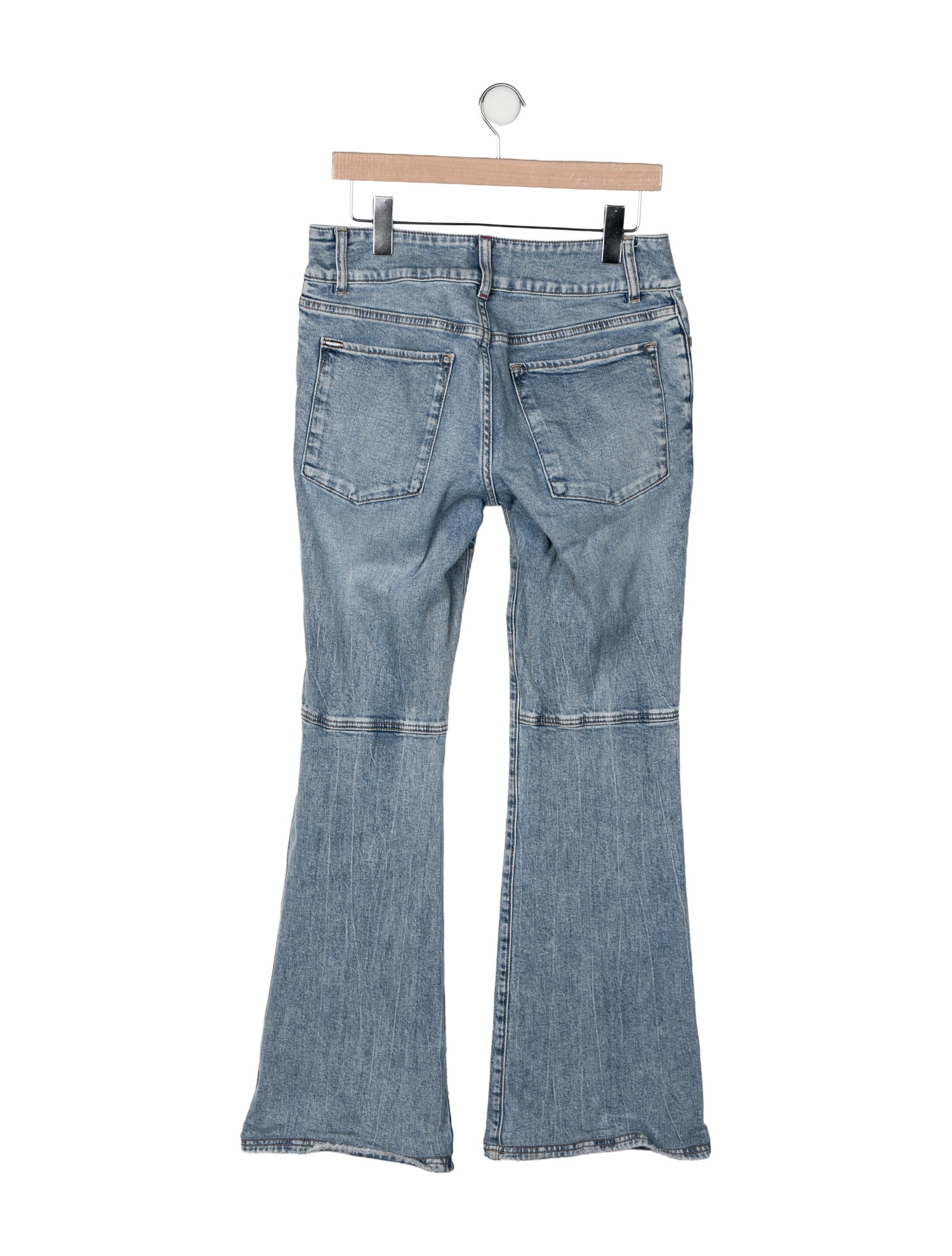 Alice + Olivia Mid-Rise Wide Leg Jeans