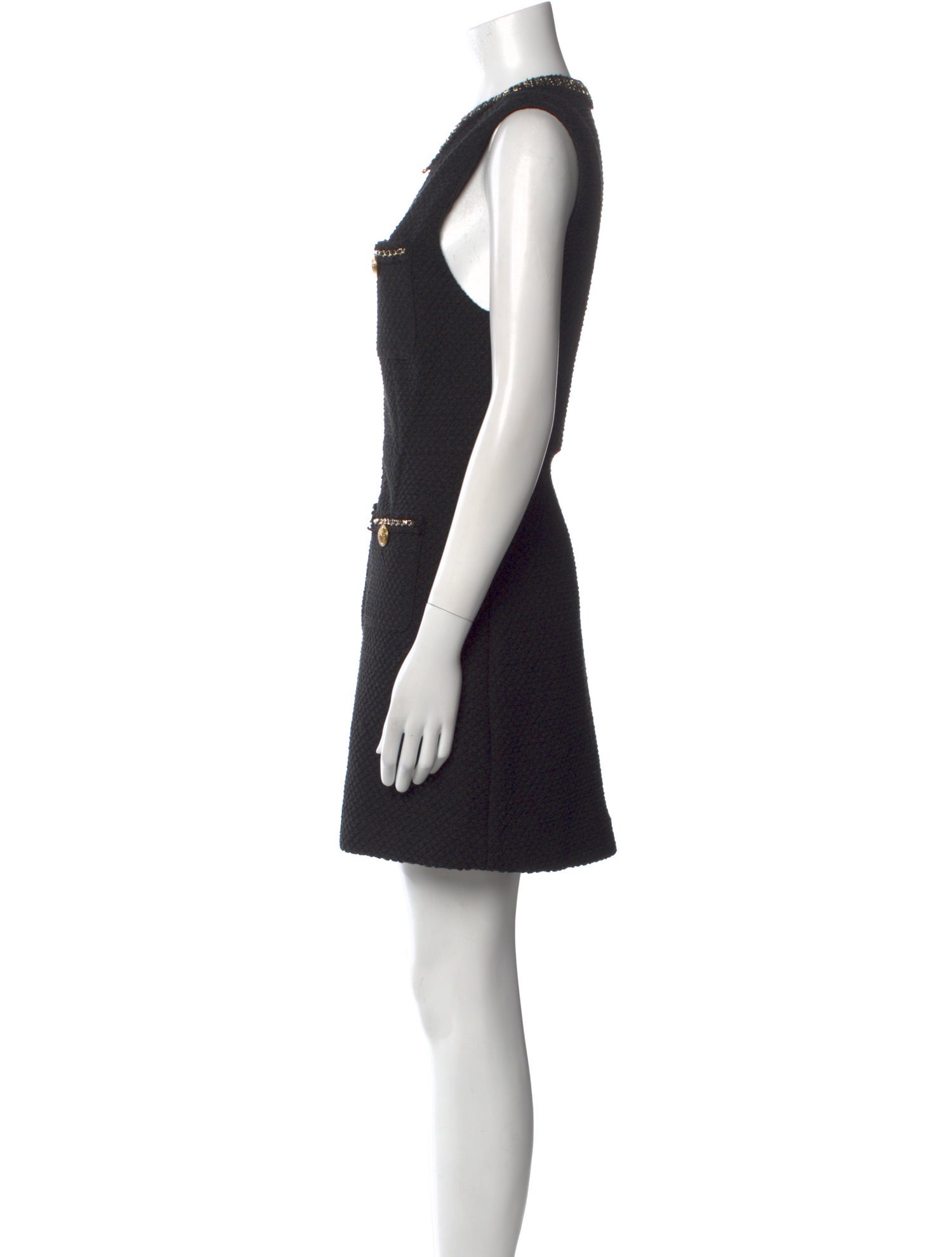 Alice + Olivia Crew Neck Mini Dress