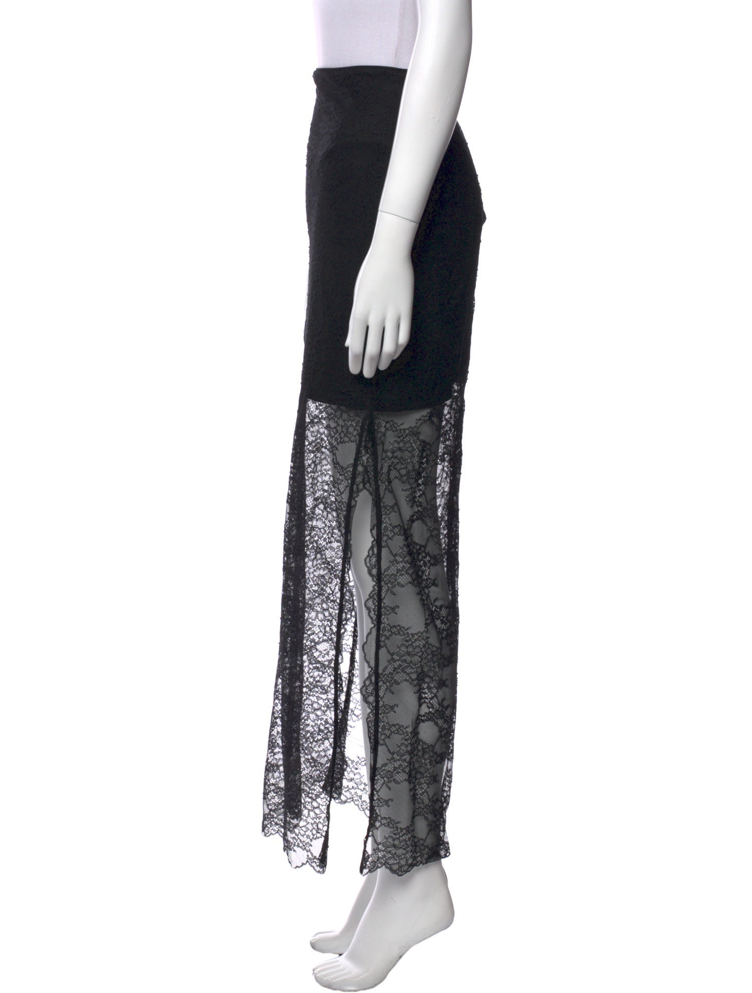 Alice + Olivia Lace Knee-Length Skirt