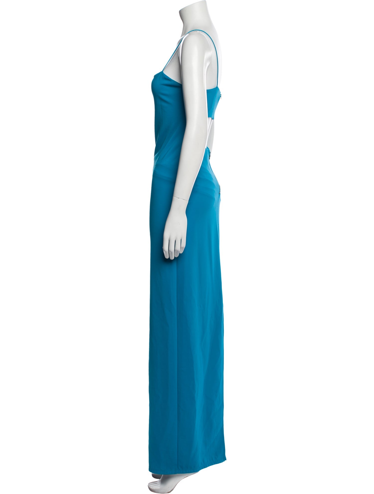 Alice + Olivia Square Neckline Long Dress