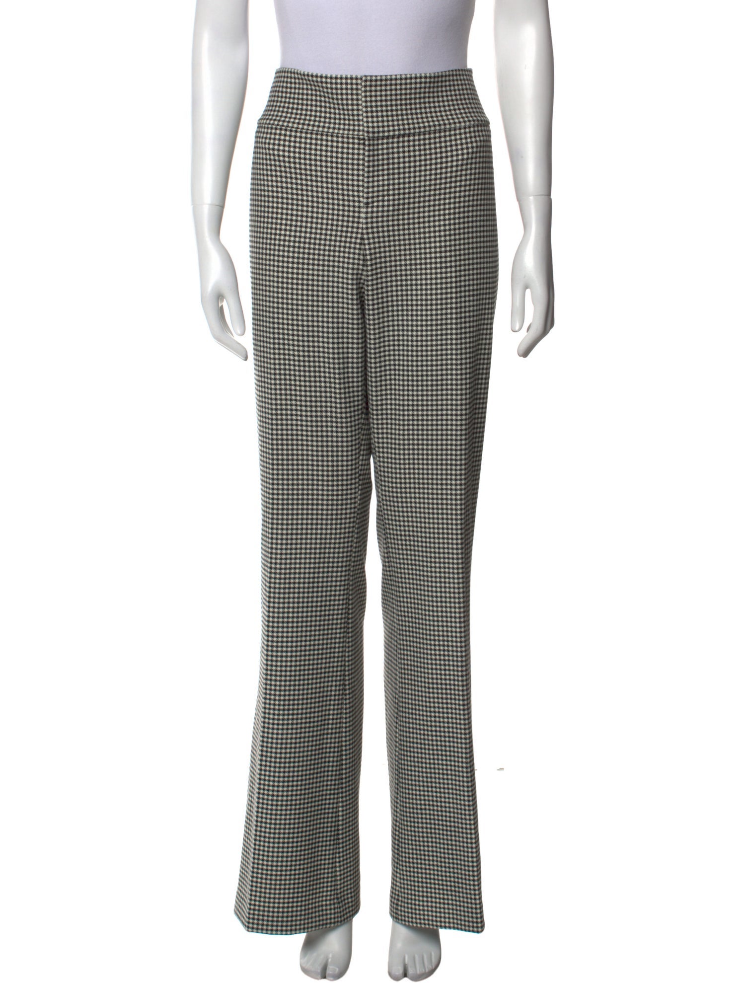 Alice + Olivia Plaid Print Wide Leg Pants w/ Tags