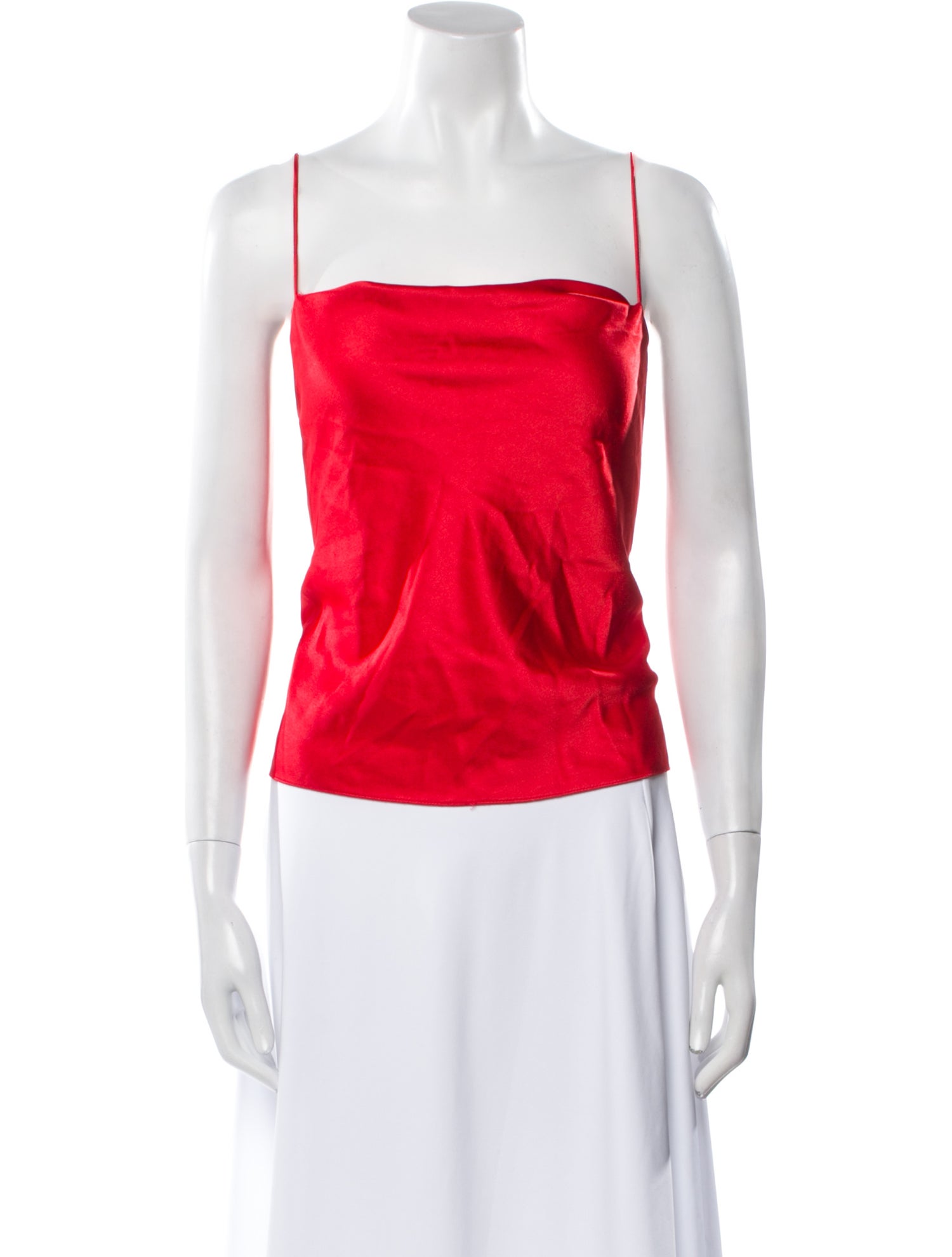Alice + Olivia Square Neckline Sleeveless Top