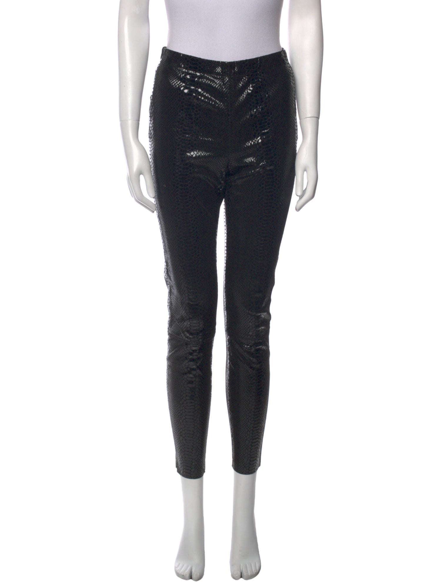 Alice + Olivia Lamb Leather Skinny Leg Pants w/ Tags