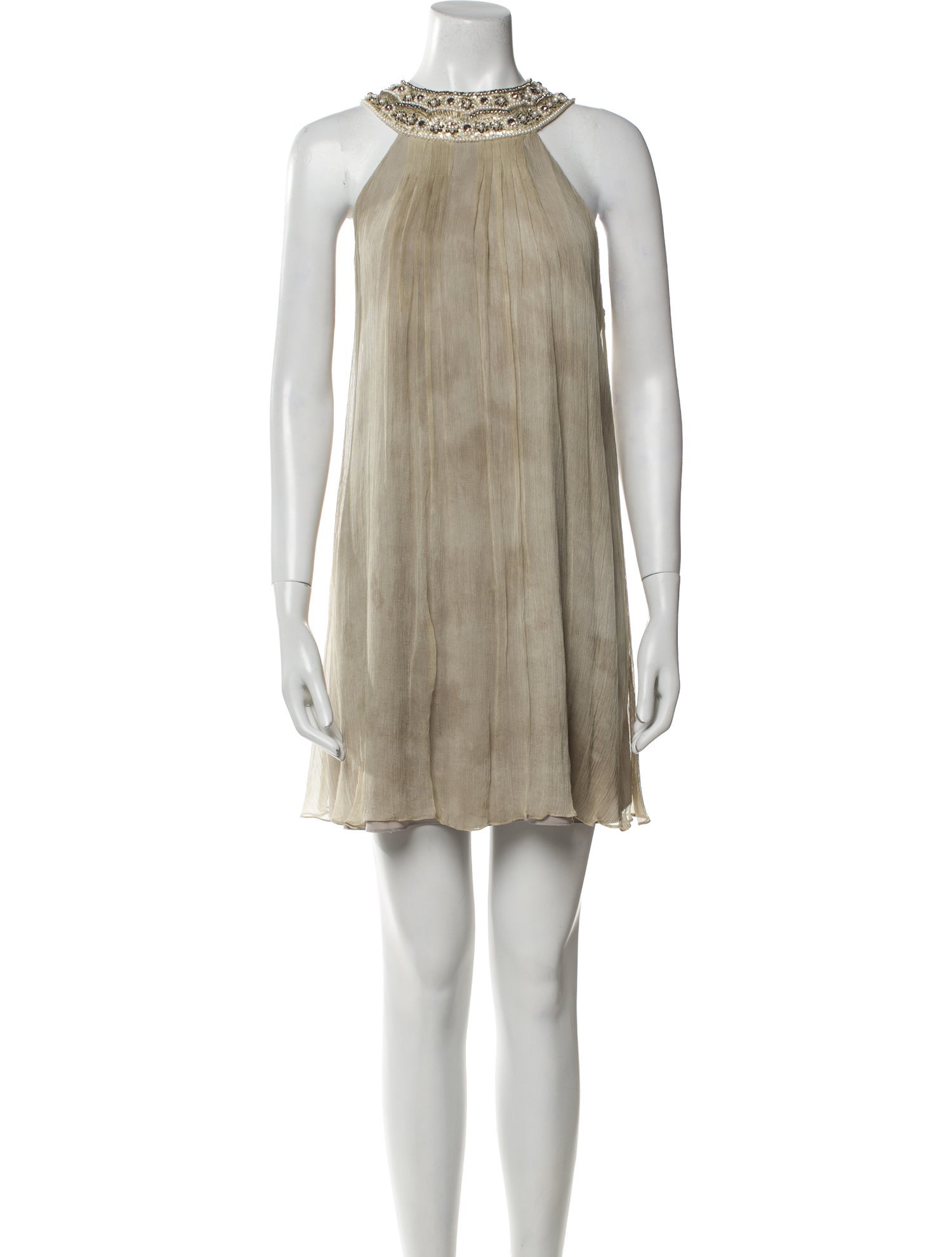 Alice + Olivia Silk Mini Dress