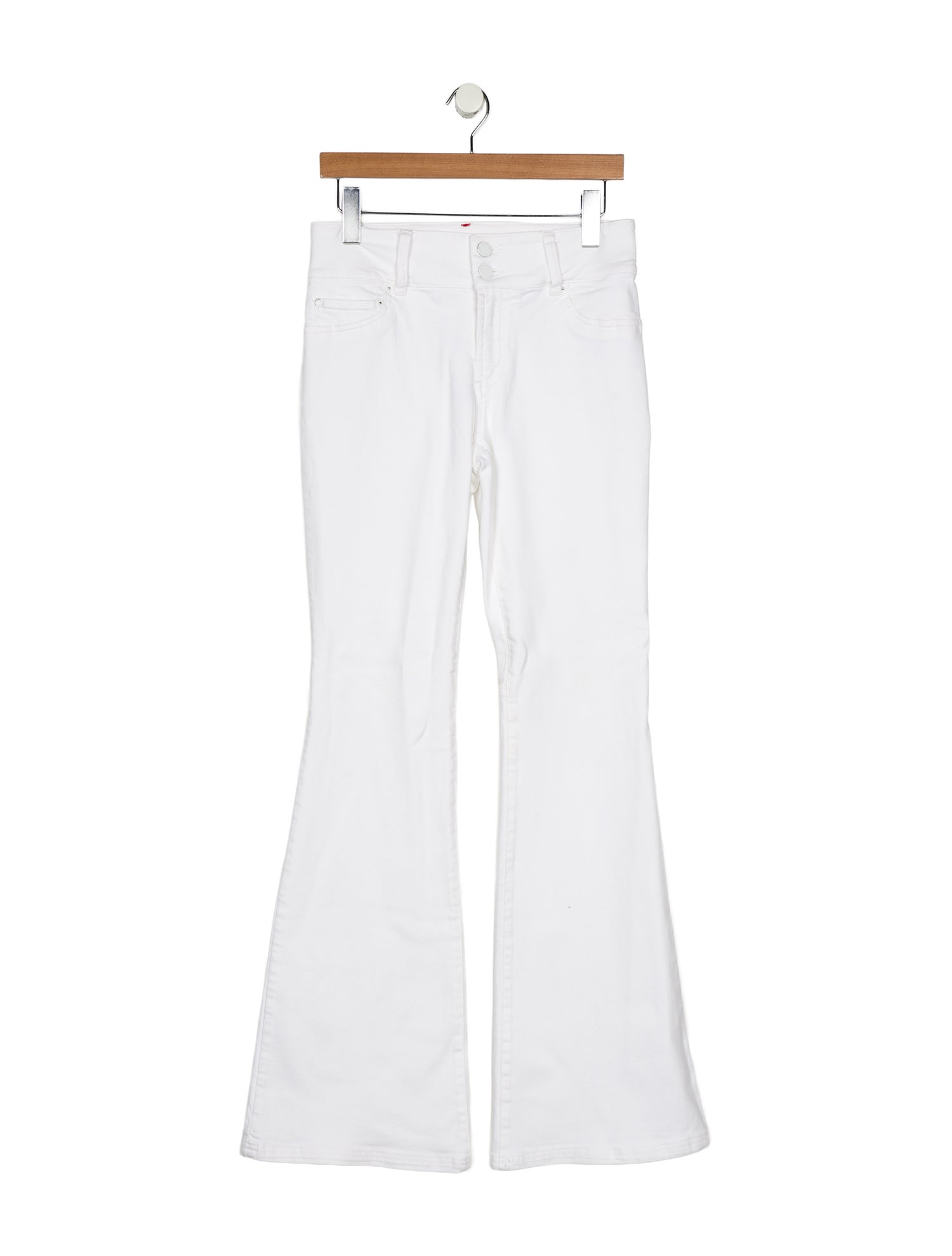 Alice + Olivia Mid-Rise Wide Leg Jeans