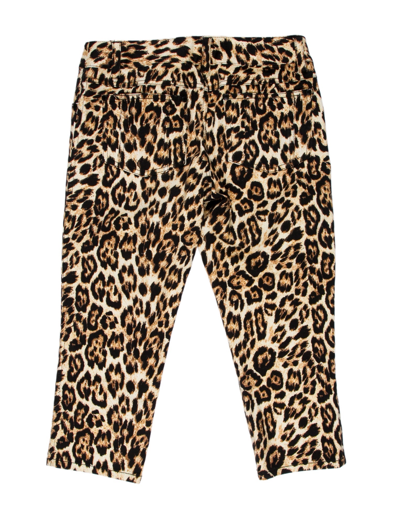 Alice + Olivia Animal Print Skinny Leg Pants