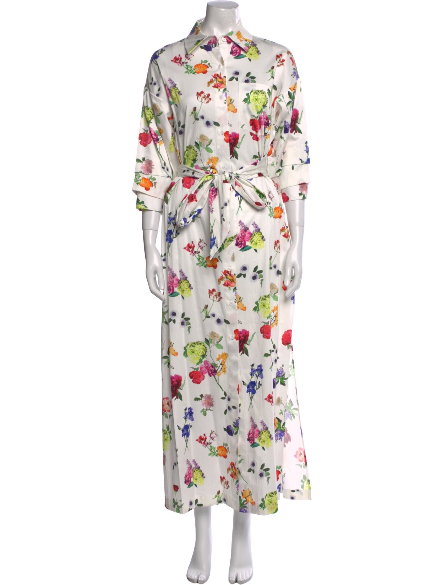 Alice + Olivia Floral Print Knee-Length Dress w/ Tags