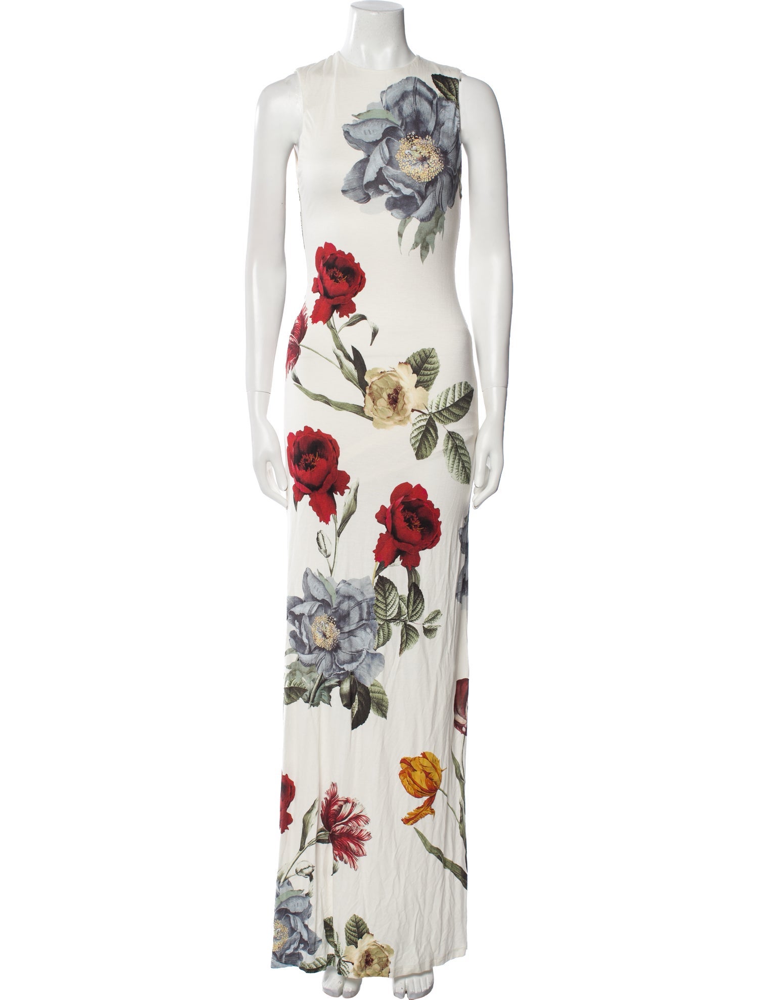 Alice + Olivia Floral Print Long Dress w/ Tags
