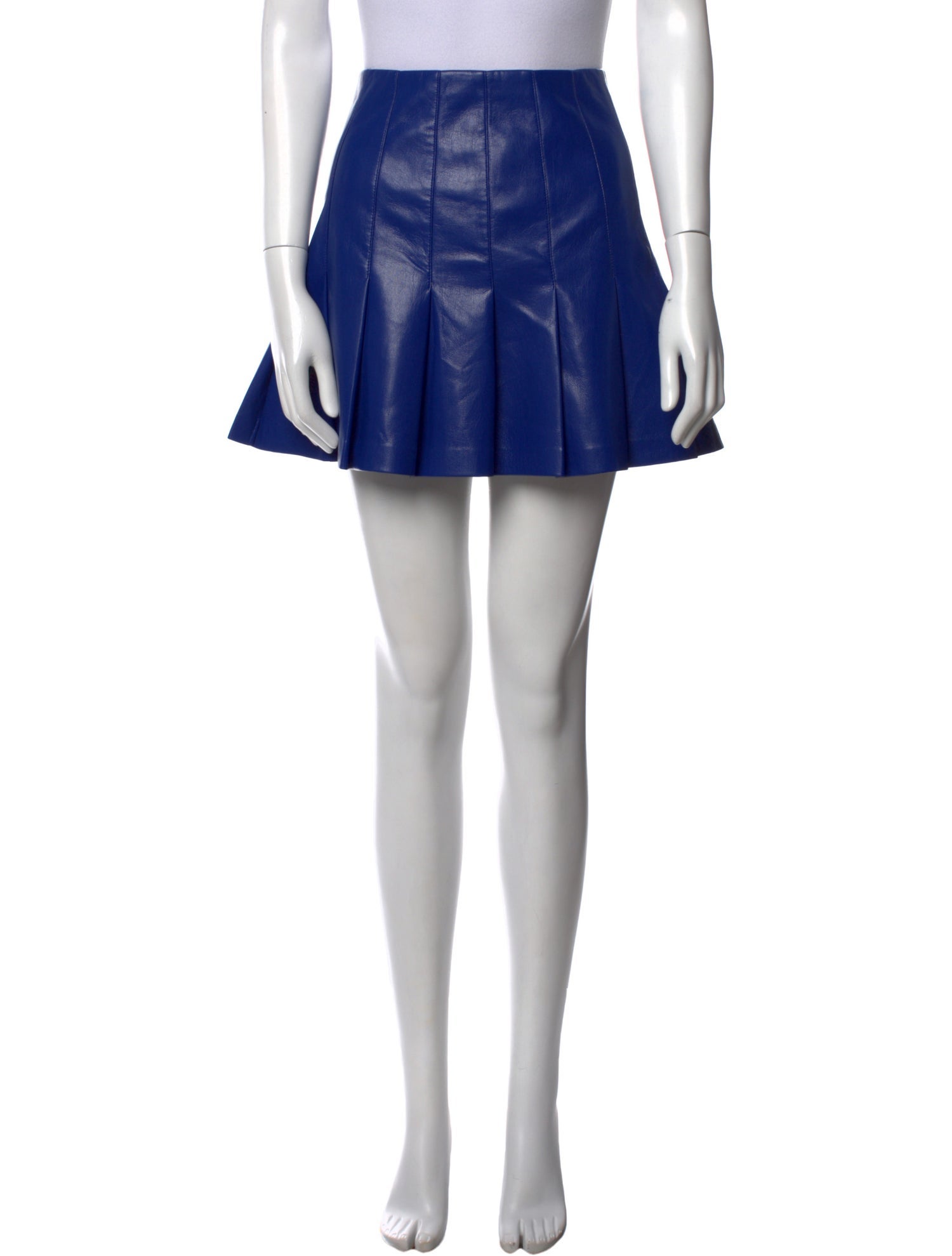 Alice + Olivia Faux Leather Mini Skirt
