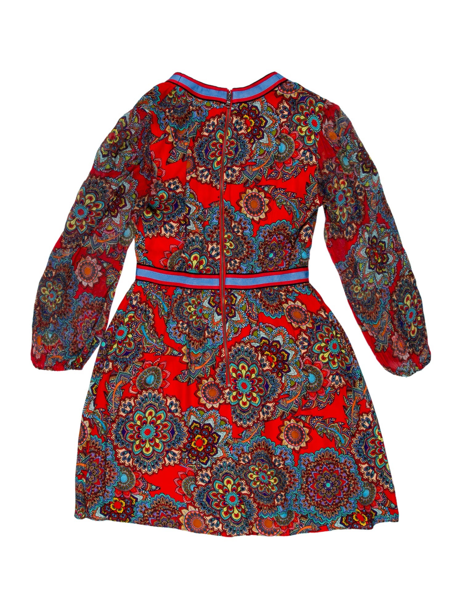 Alice + Olivia Paisley Print Mini Dress