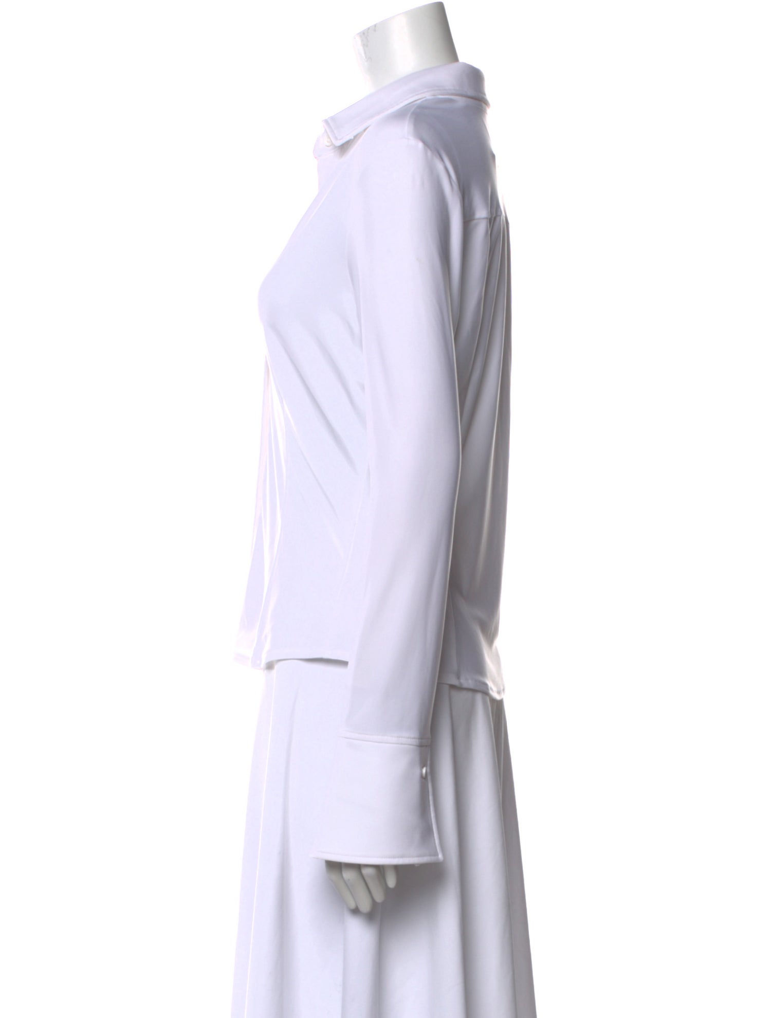 Alice + Olivia V-Neck Long Sleeve Blouse