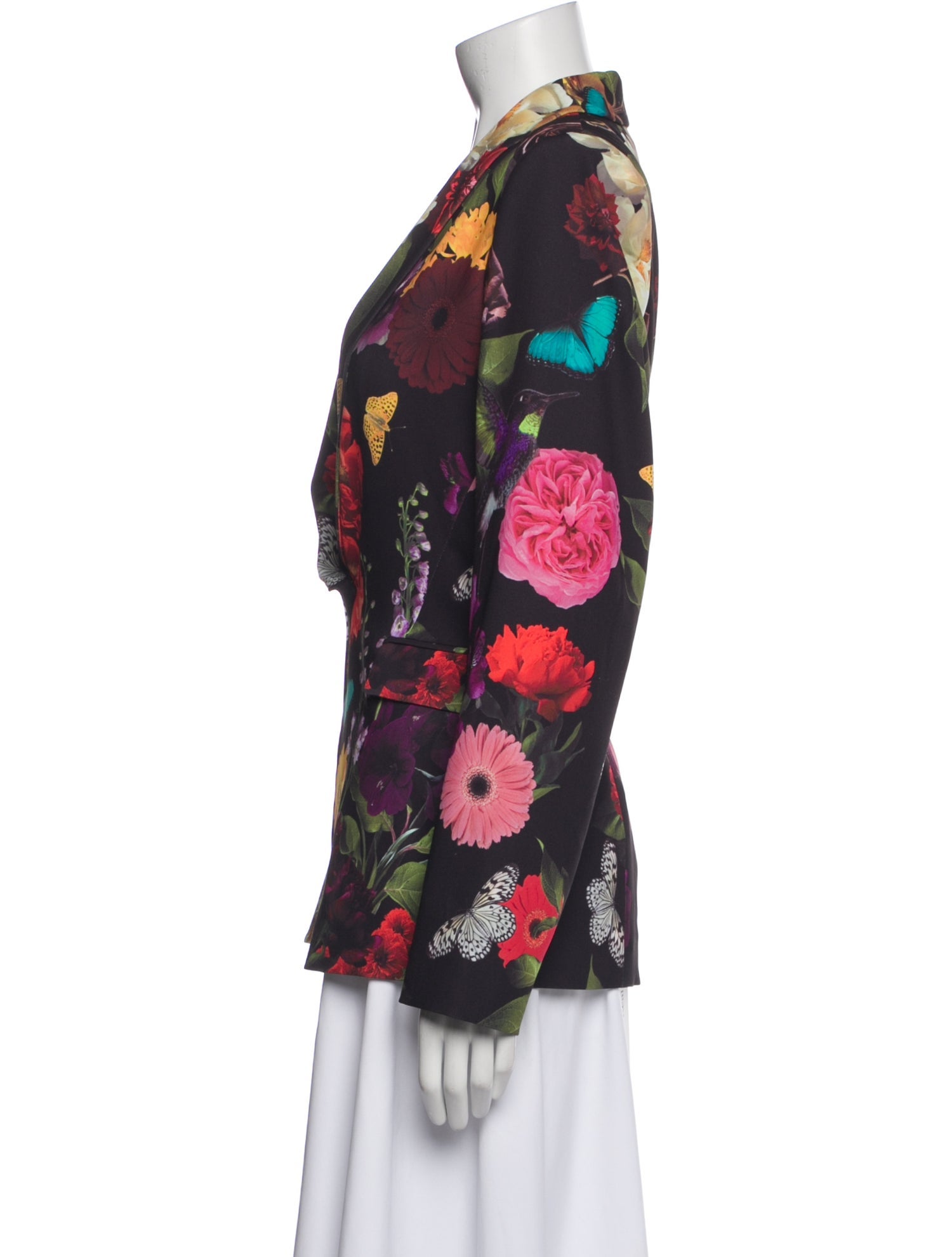 Alice + Olivia Floral Print Blazer