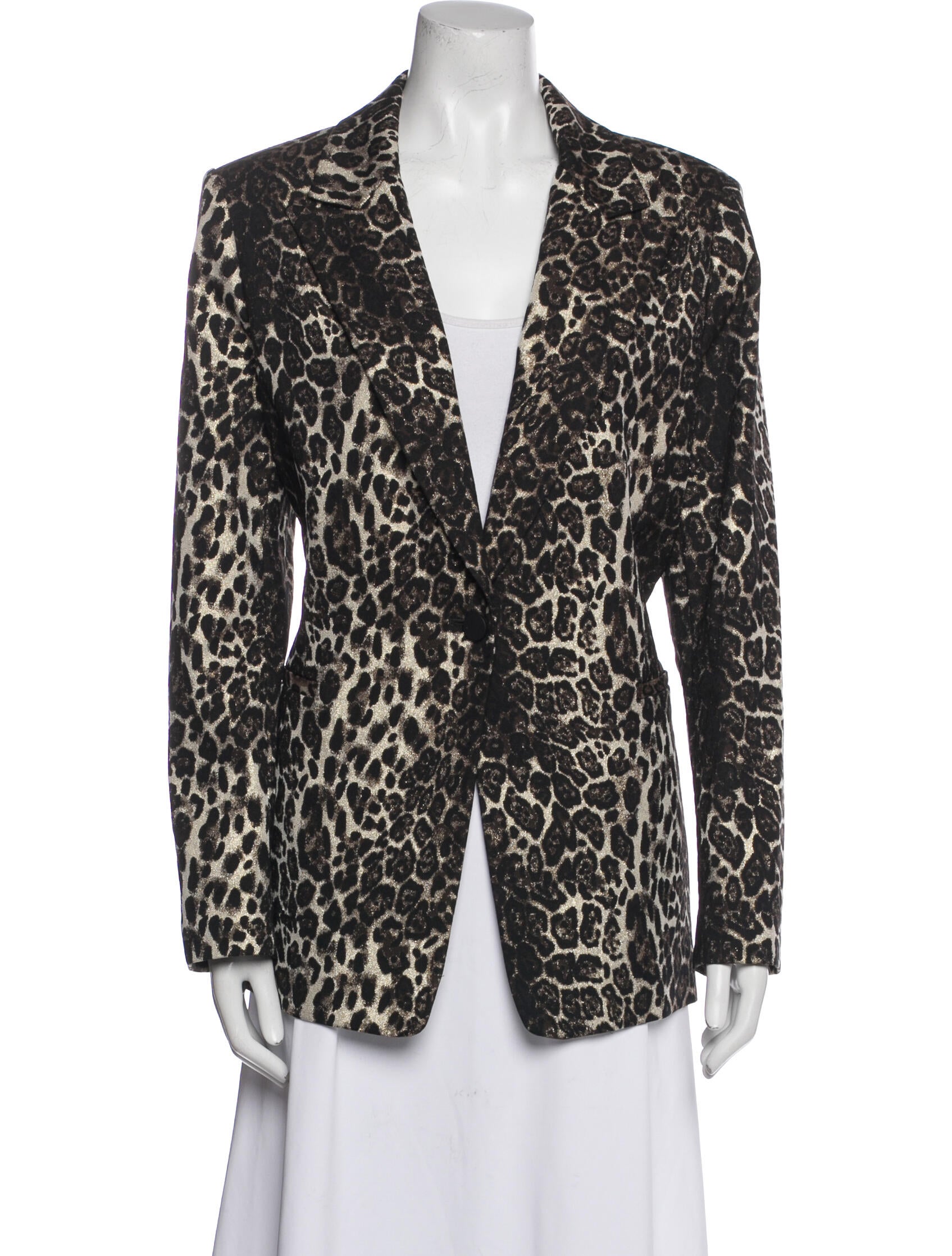 Alice + Olivia Animal Print Blazer w/ Tags