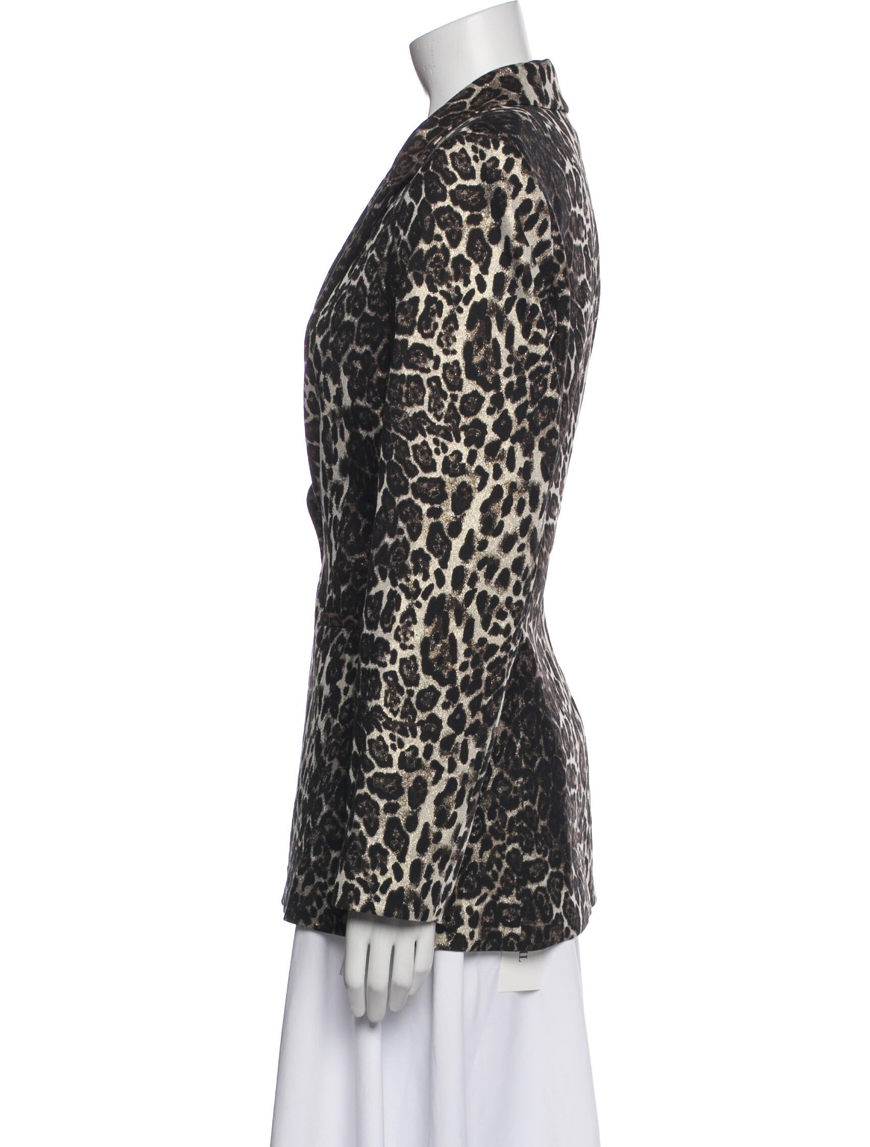 Alice + Olivia Animal Print Blazer w/ Tags
