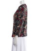 Alice + Olivia Silk Printed Evening Jacket