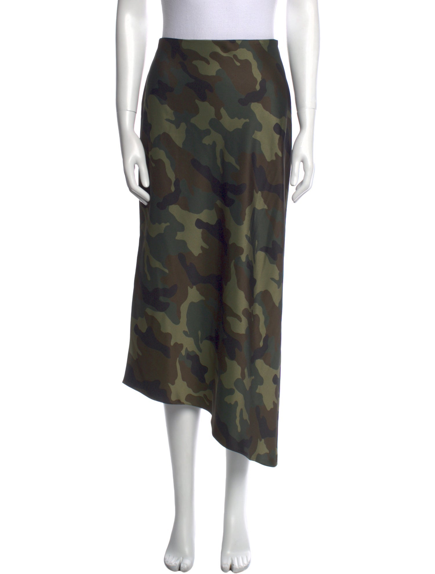 Alice + Olivia Camouflage Print Midi Length Skirt w/ Tags