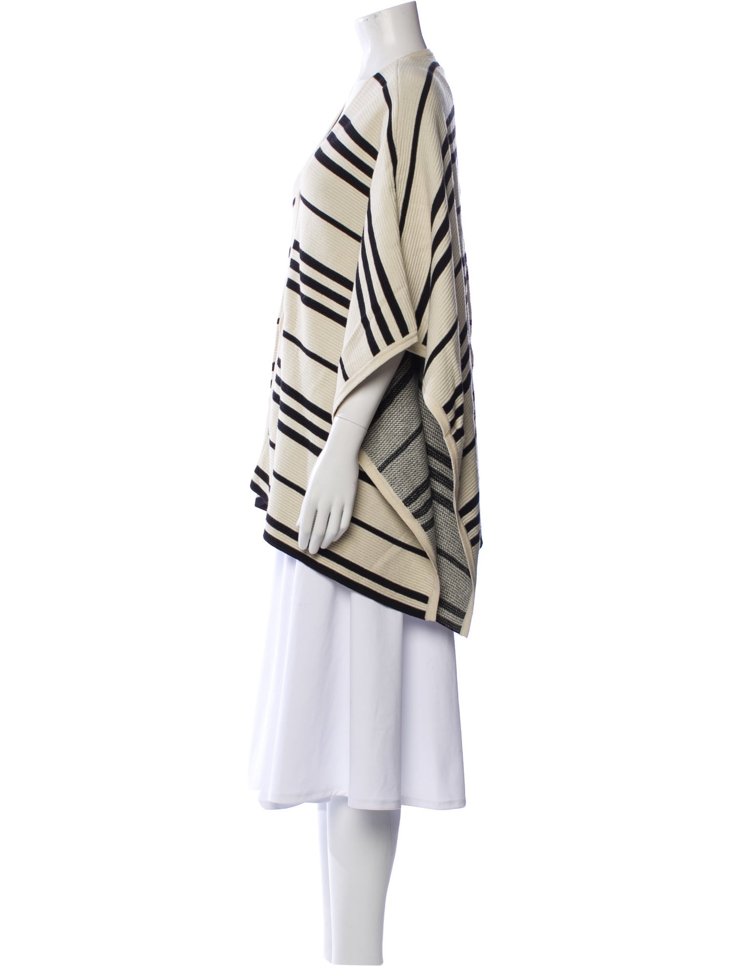 Alice + Olivia Nylon Striped Sweater