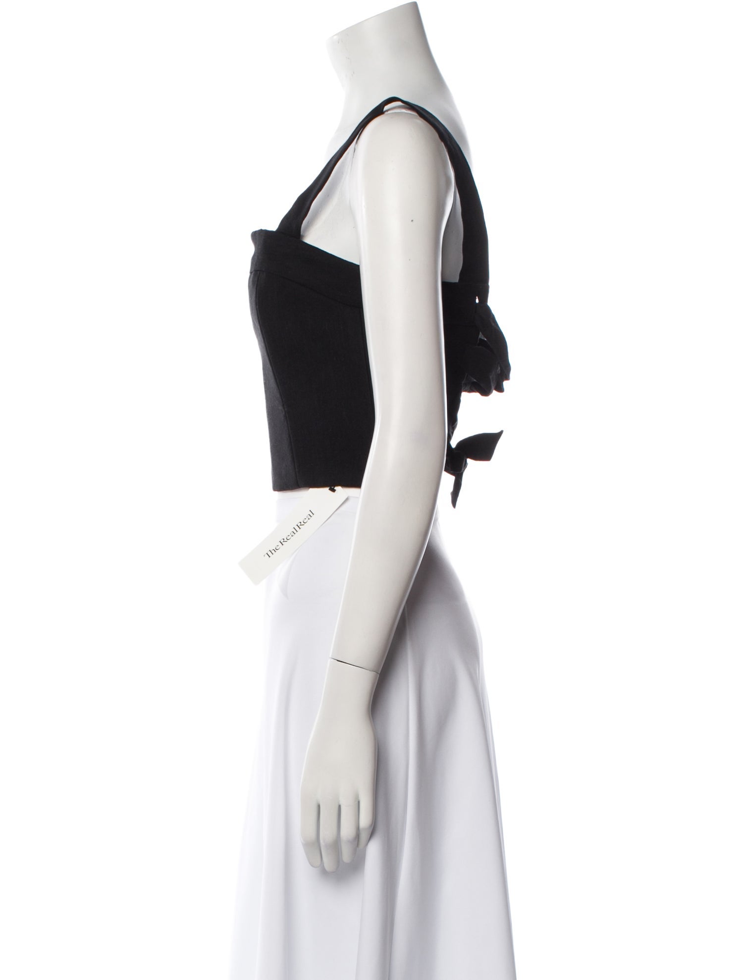 Alice + Olivia Square Neckline Sleeveless Crop Top w/ Tags