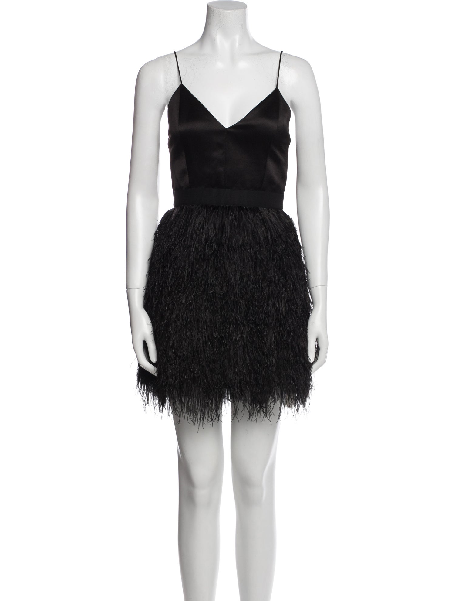 Alice + Olivia V-Neck Mini Dress