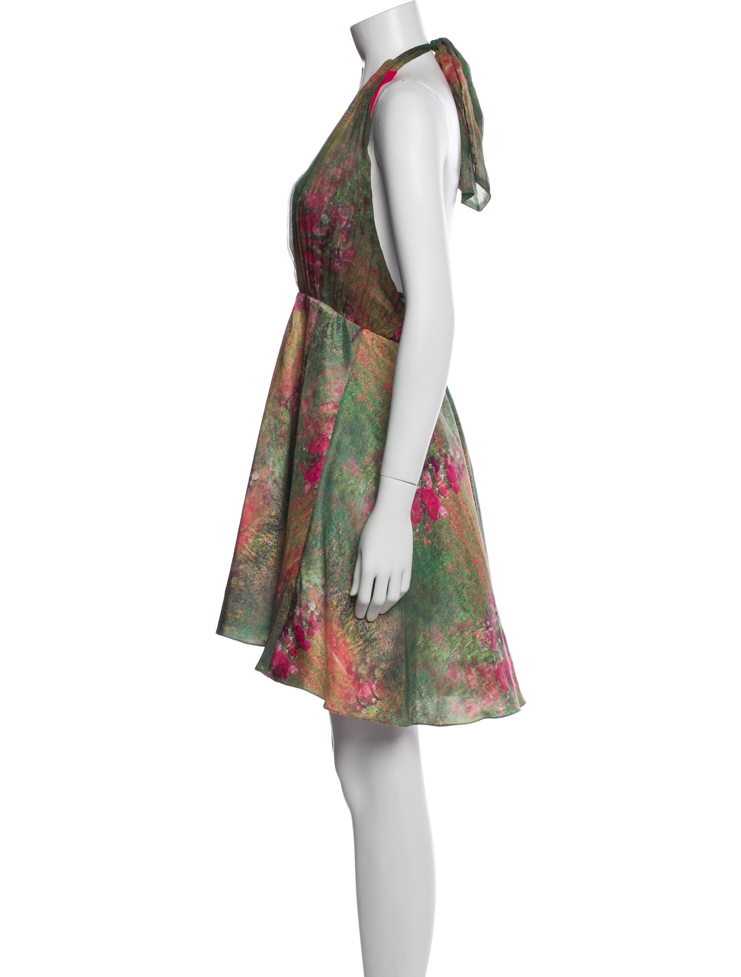 Alice + Olivia Silk Knee-Length Dress