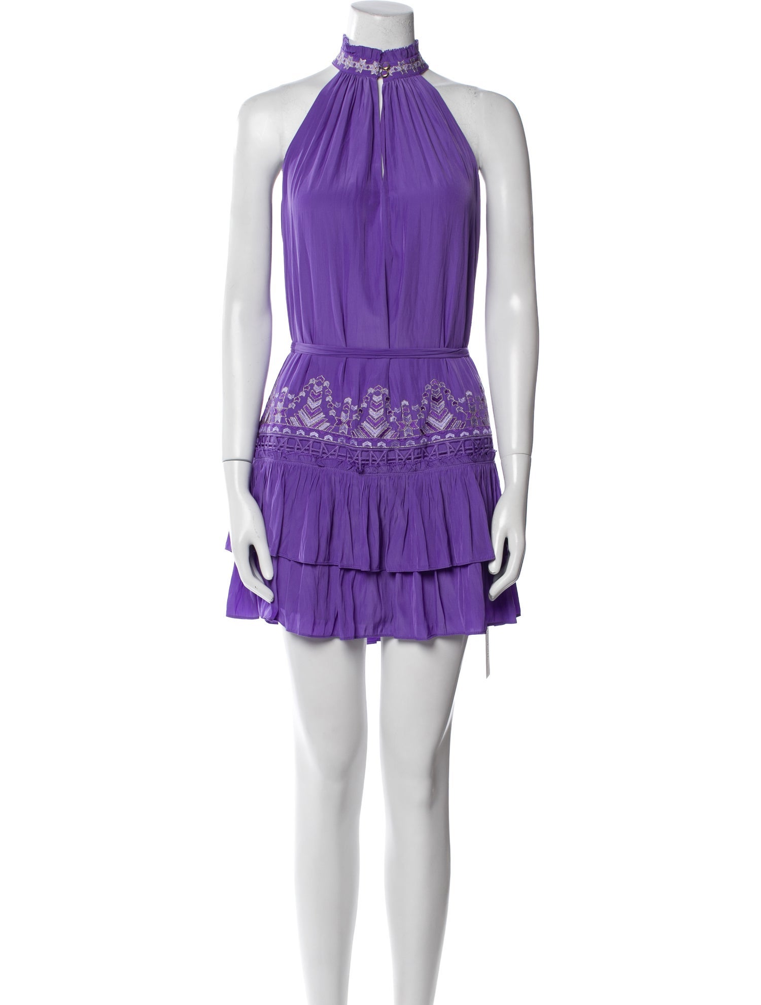 Ramy Brook Silk Mini Dress w/ Tags