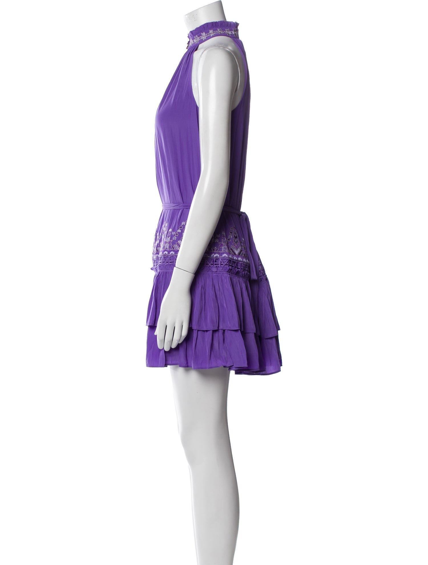 Ramy Brook Silk Mini Dress w/ Tags