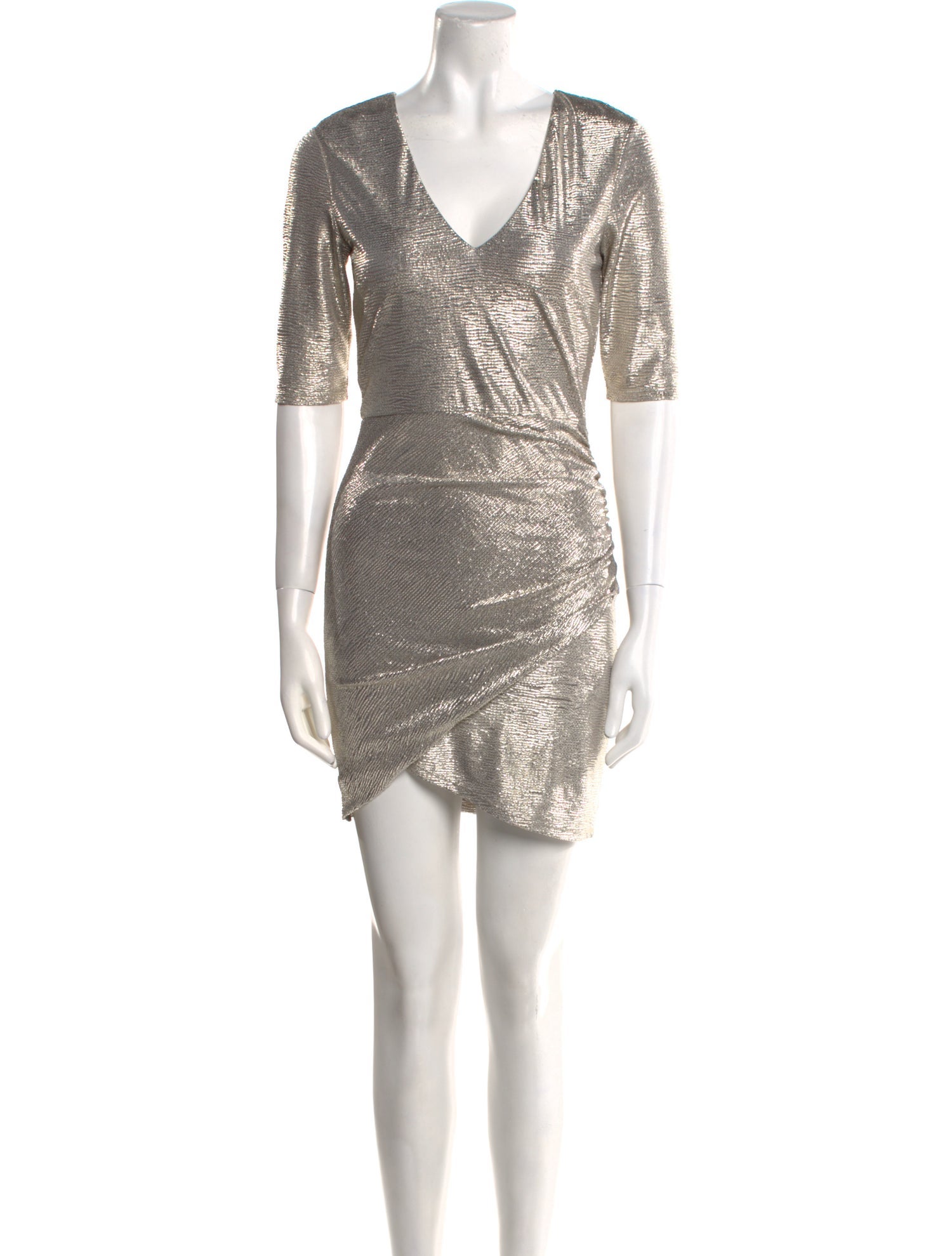 Alice + Olivia V-Neck Mini Dress w/ Tags