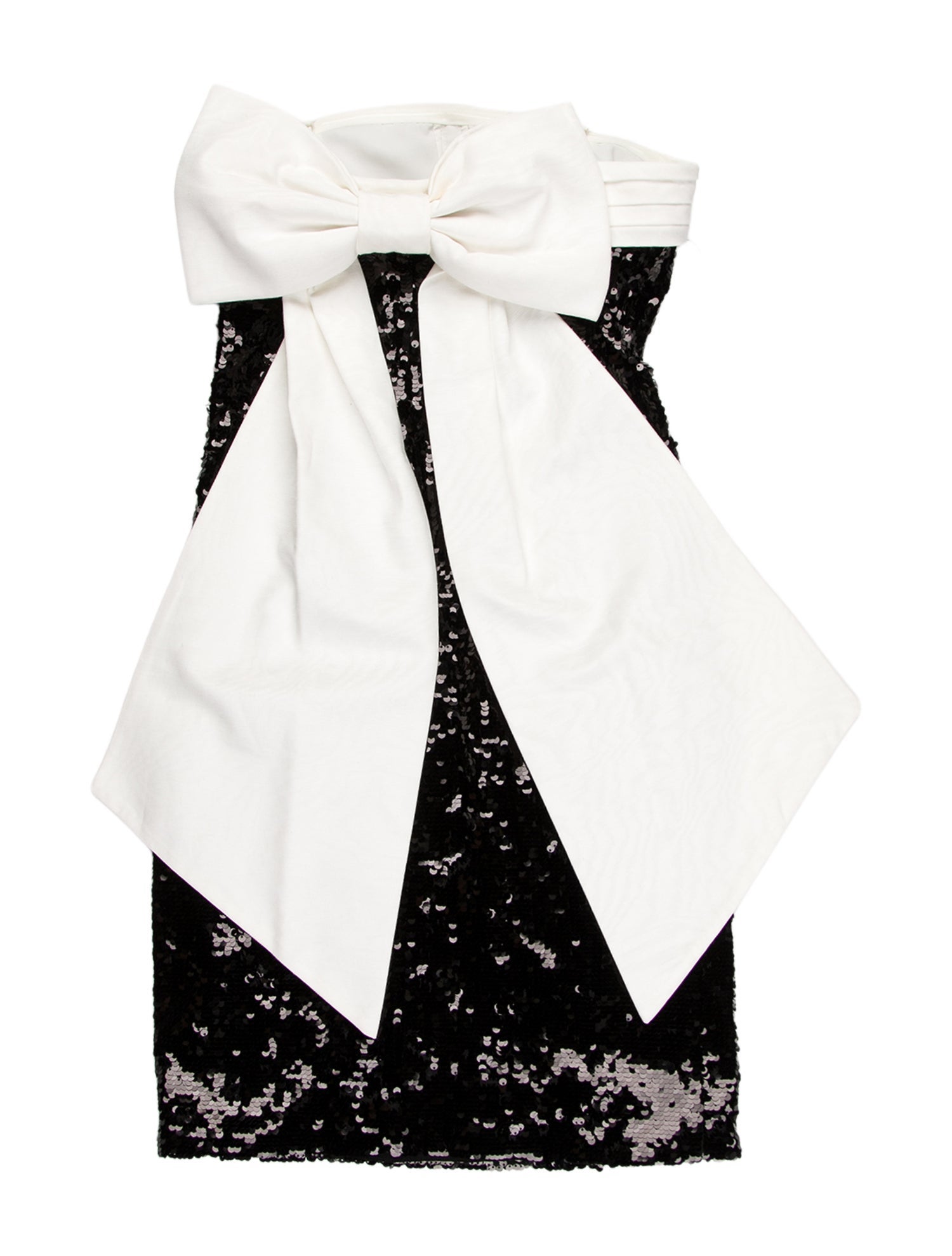 Alice + Olivia Strapless Mini Dress