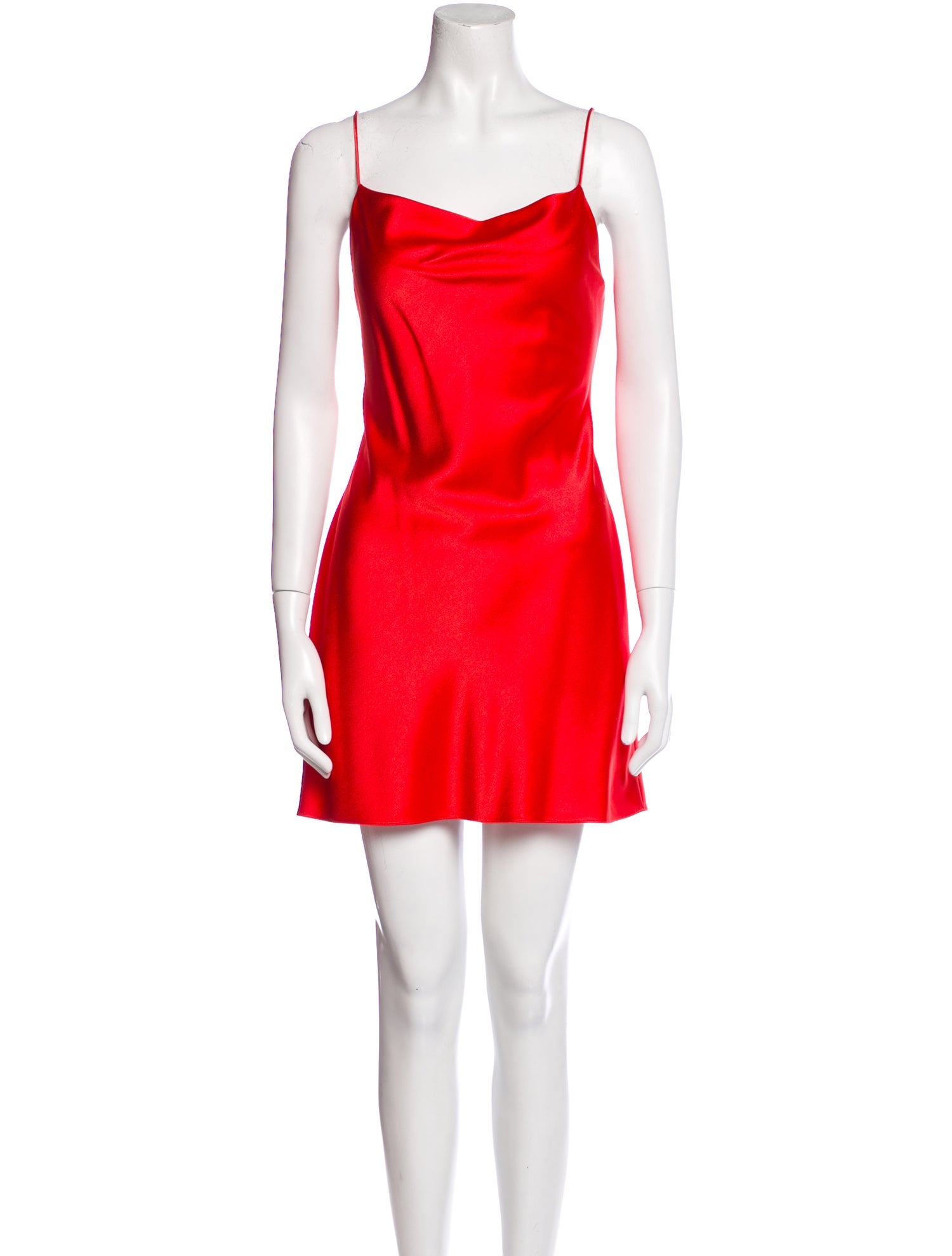 Alice + Olivia Cowl Neck Mini Dress