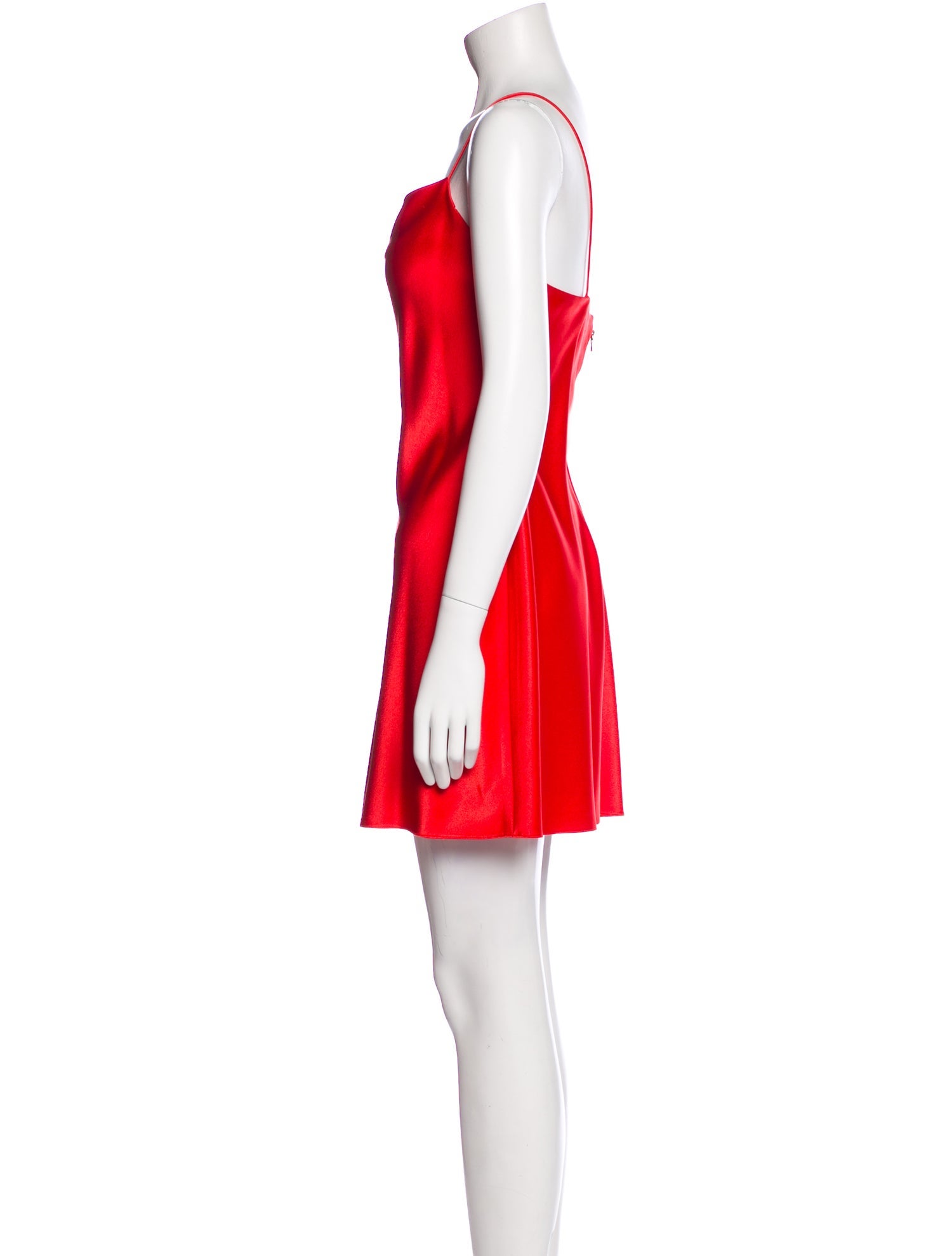 Alice + Olivia Cowl Neck Mini Dress