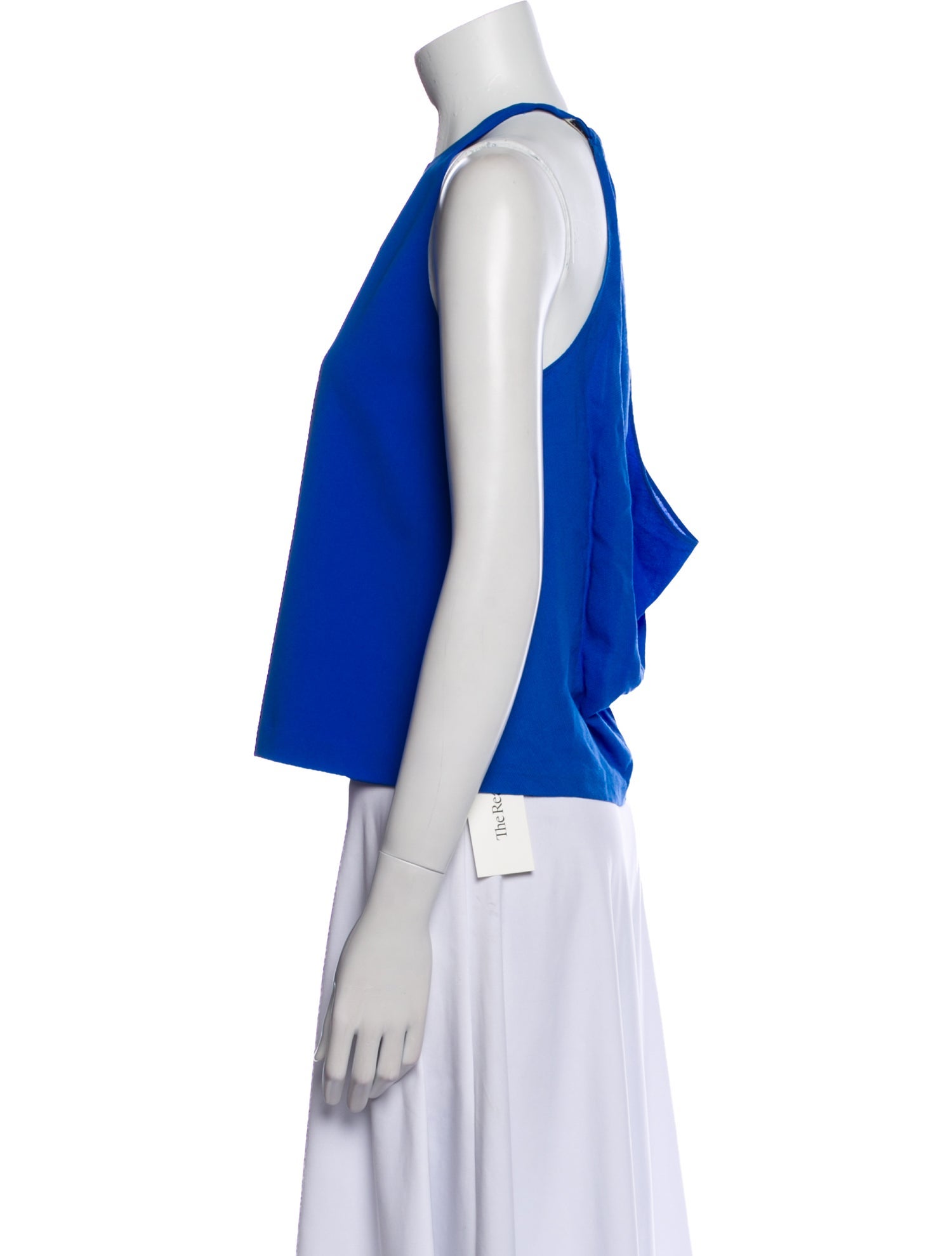 Alice + Olivia Halterneck Sleeveless Crop Top