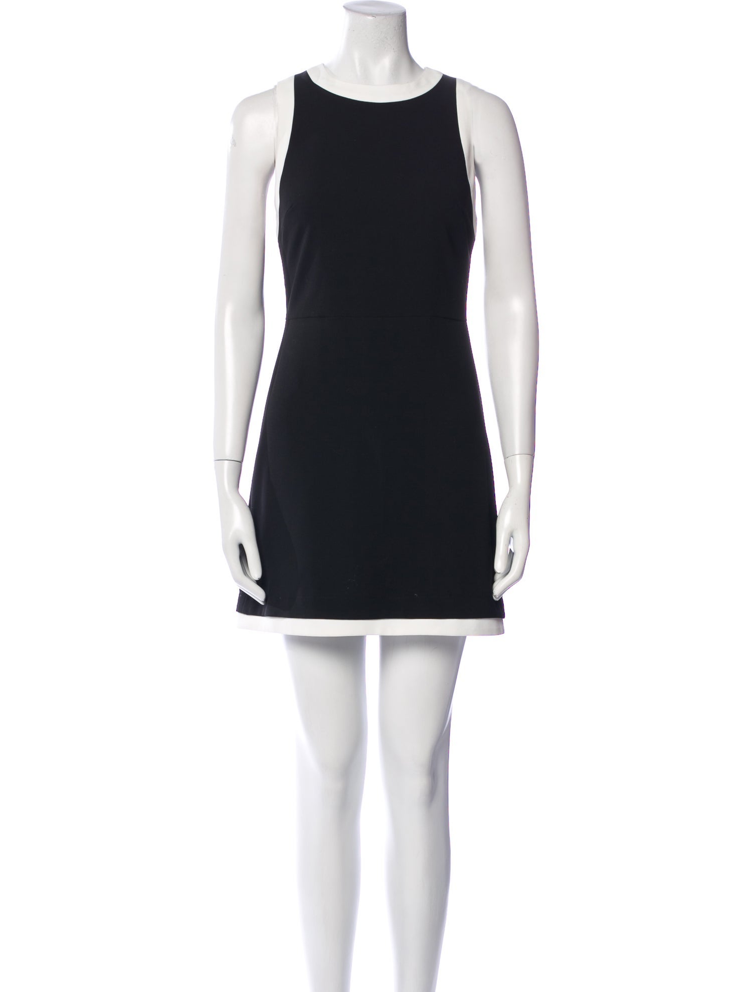 Alice + Olivia Crew Neck Mini Dress