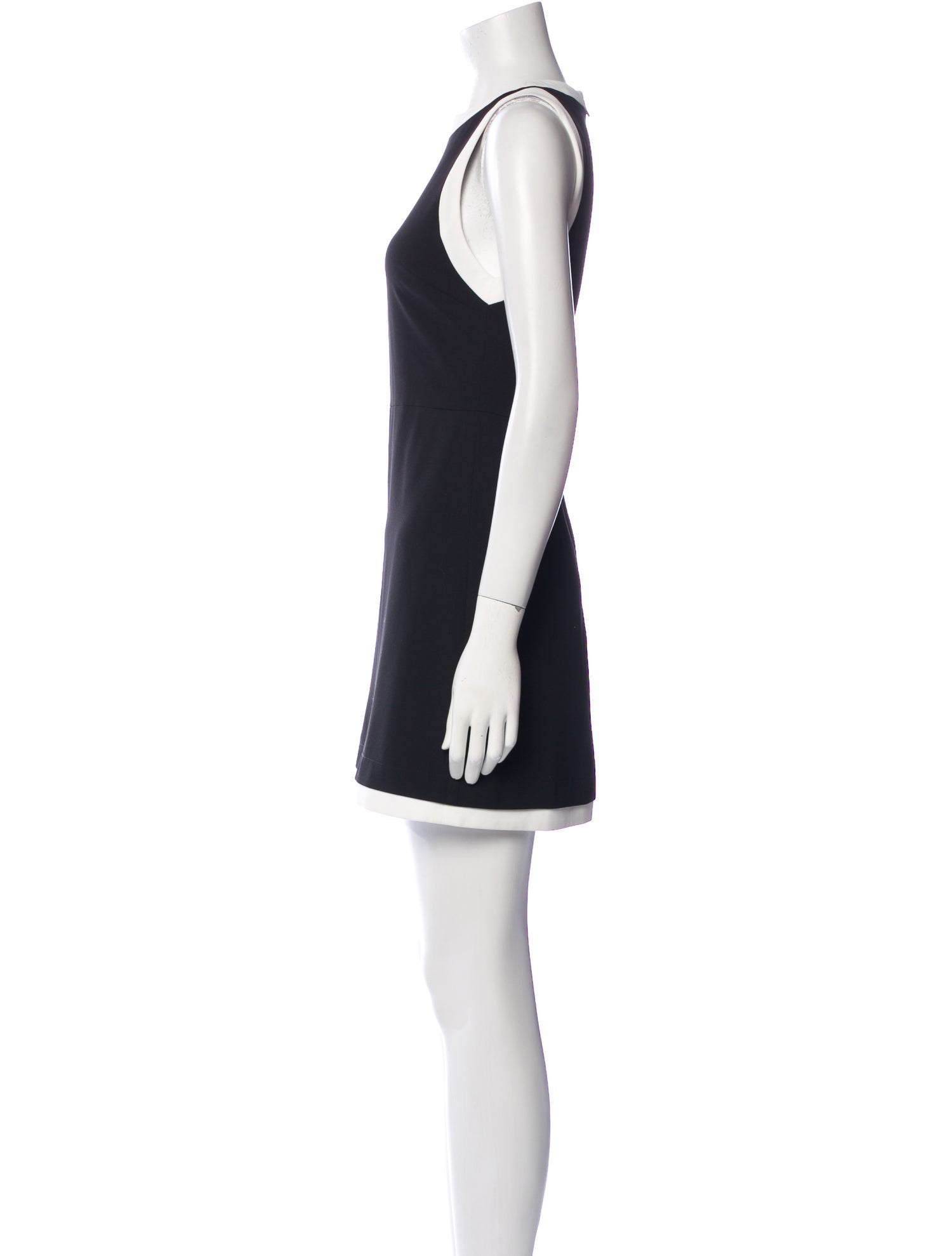 Alice + Olivia Crew Neck Mini Dress