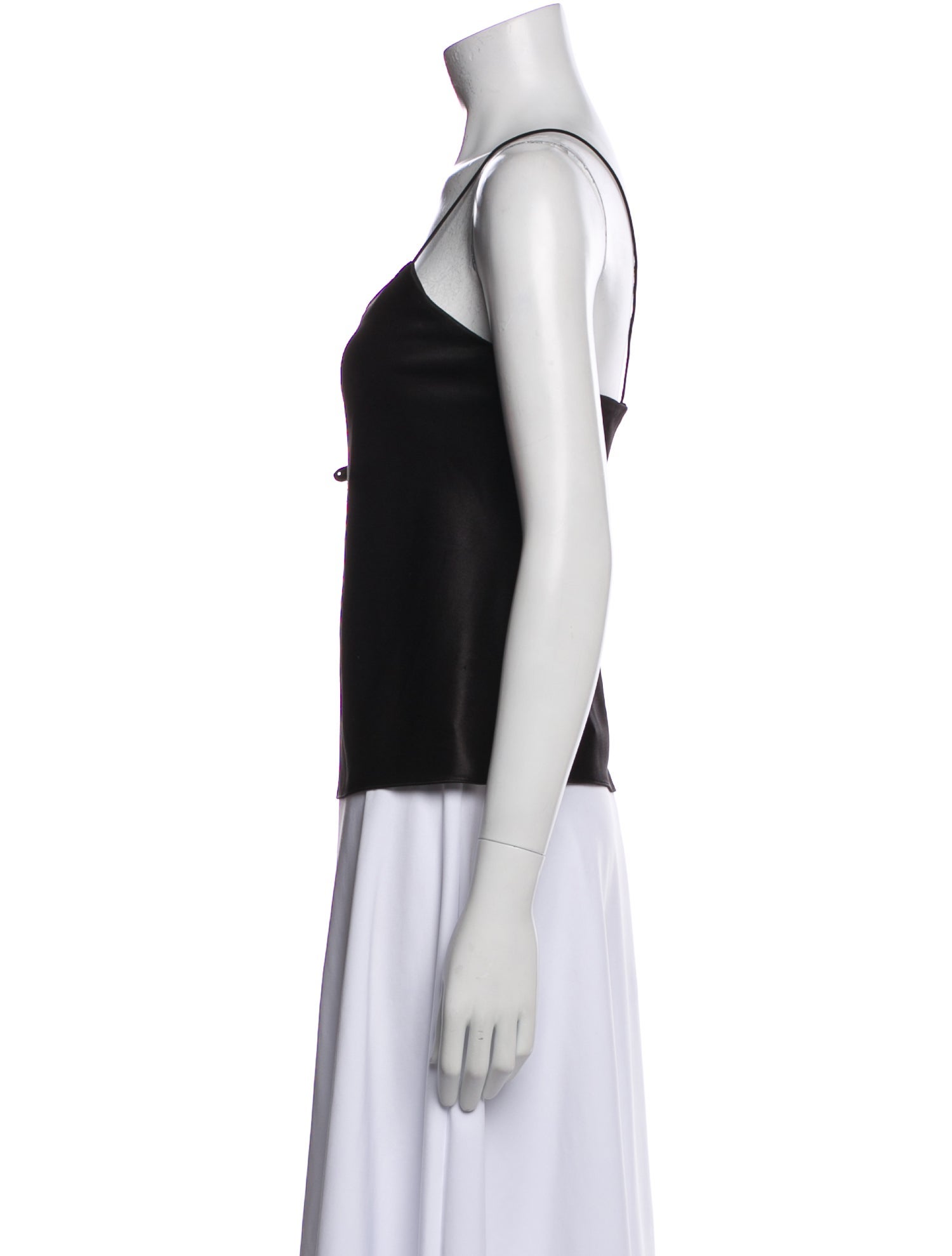 Alice + Olivia Square Neckline Sleeveless Top
