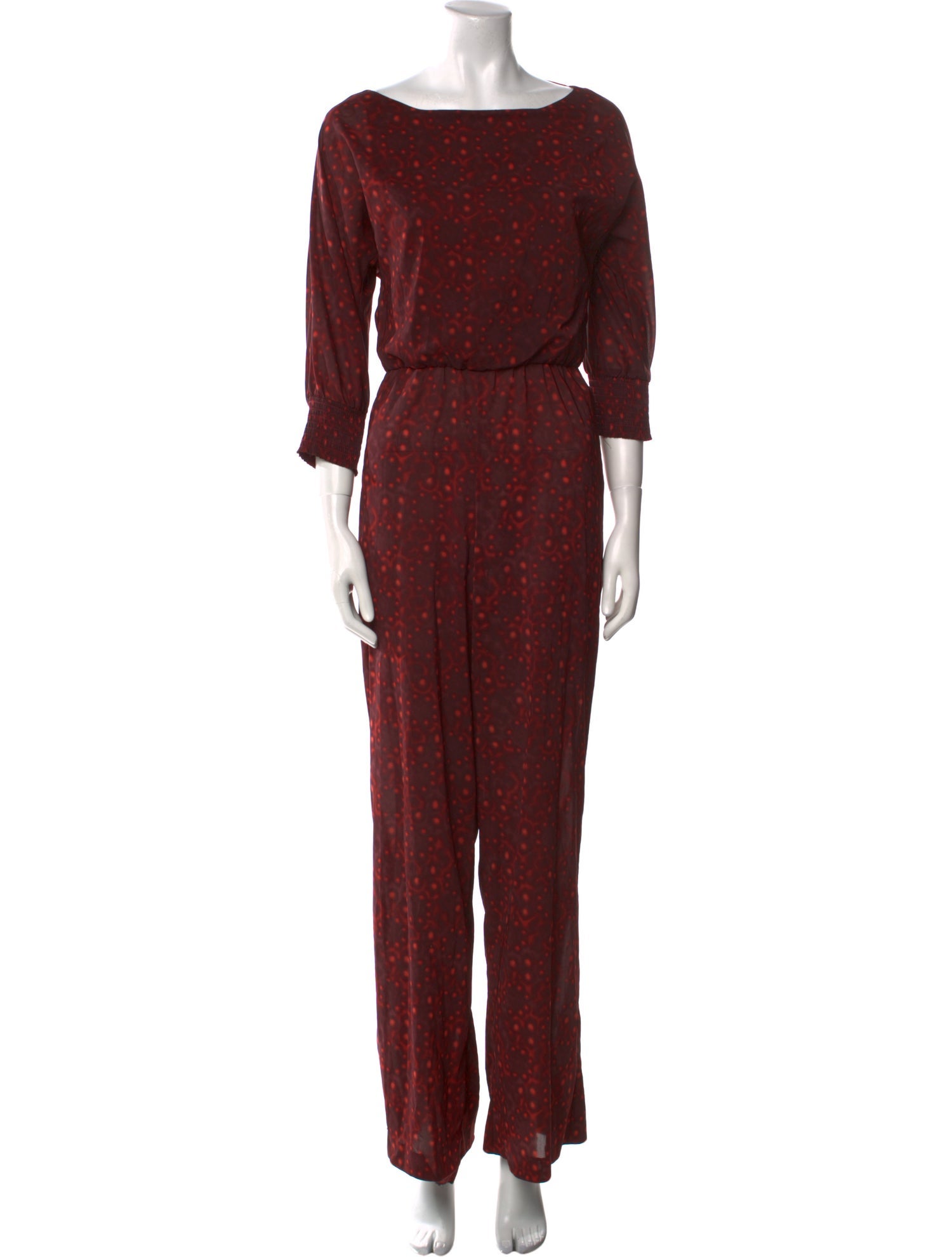 Alice + Olivia Bateau Neckline Jumpsuit