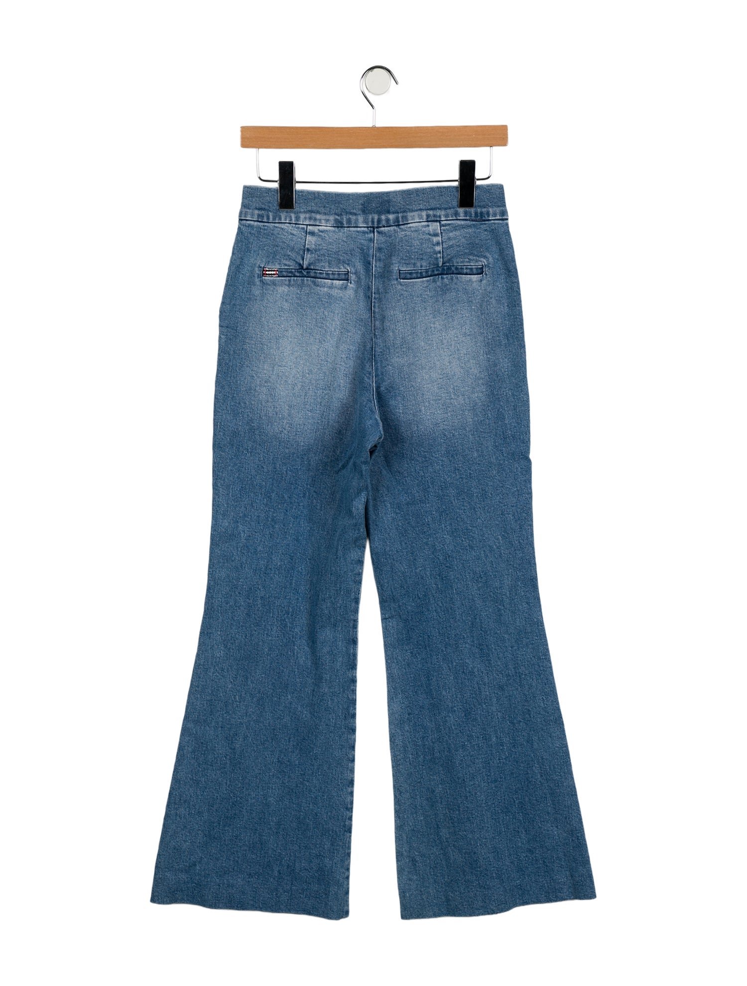 Alice + Olivia High-Rise Wide Leg Jeans