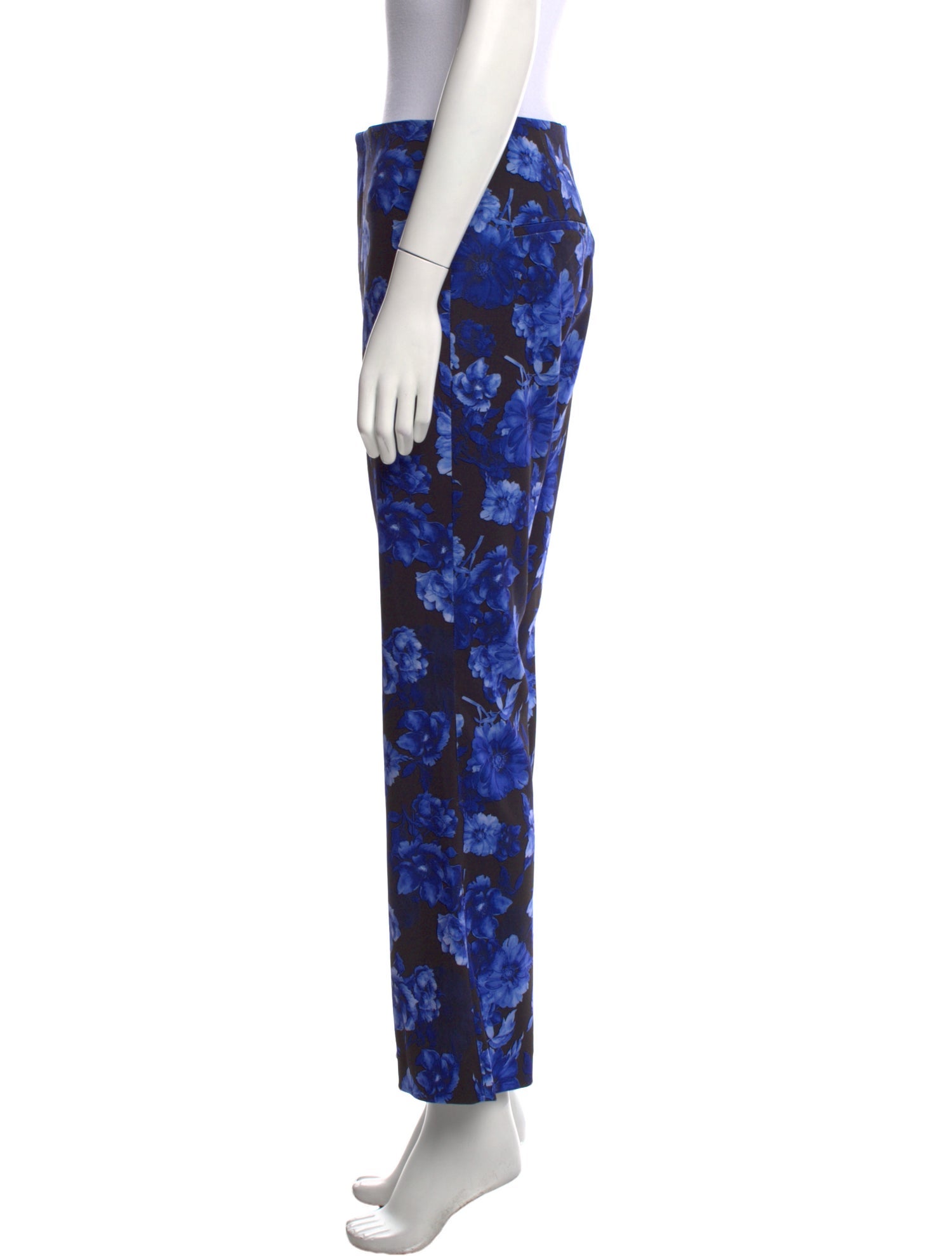 Alice + Olivia Floral Print Wide Leg Pants