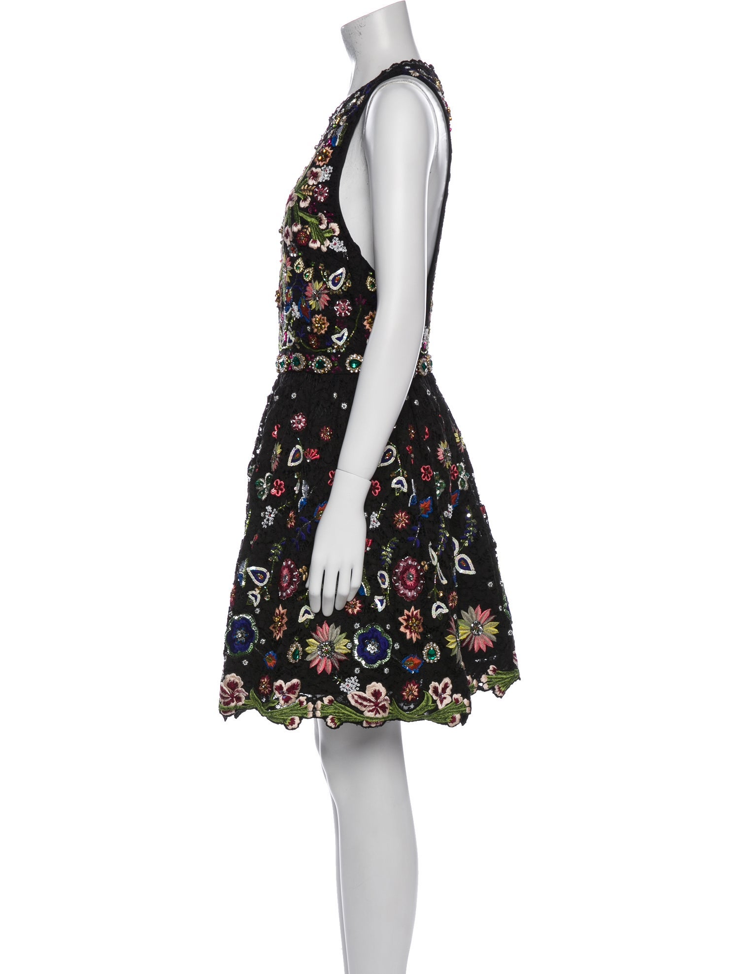 Alice + Olivia Nylon Knee-Length Dress