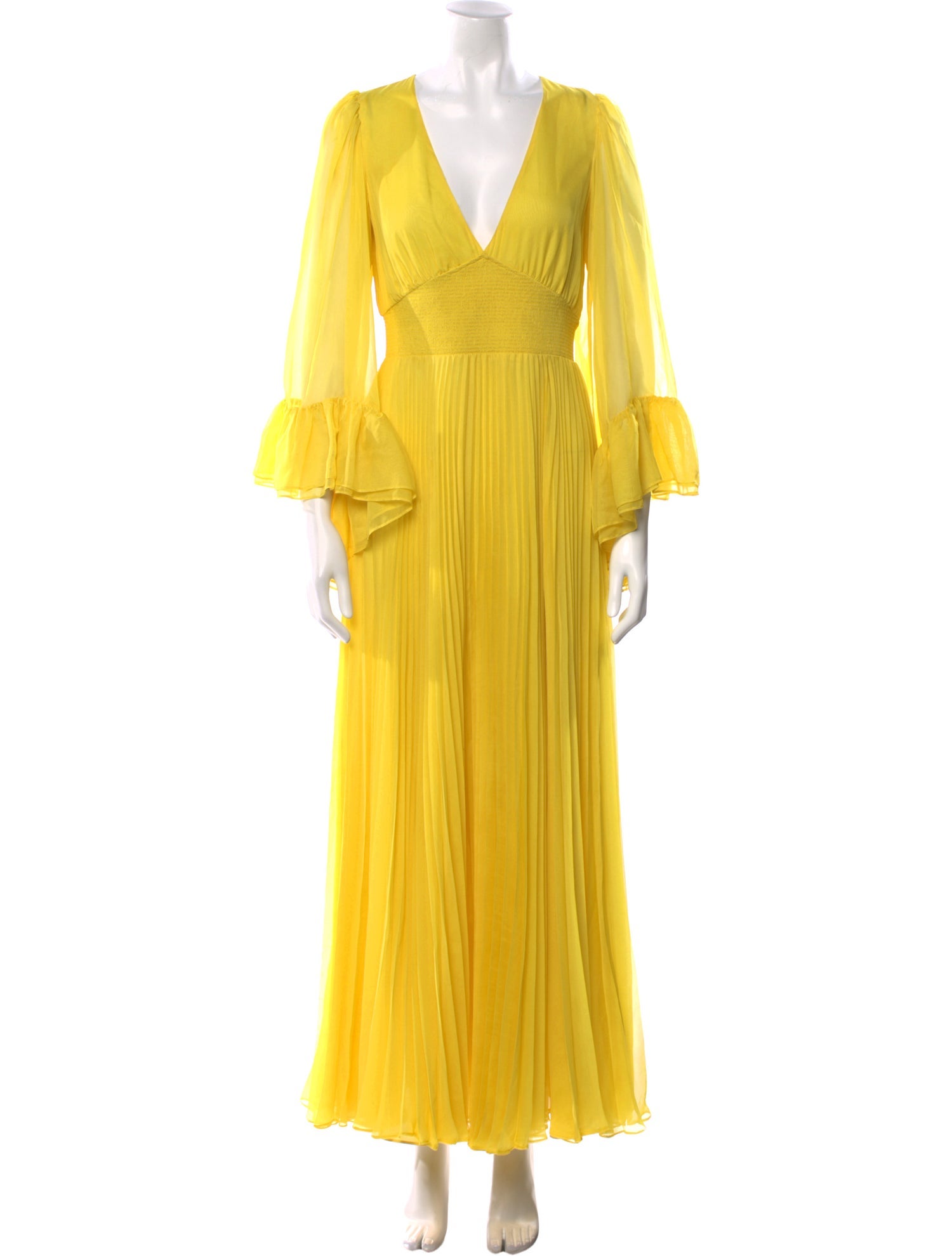 Alice + Olivia V-Neck Long Dress