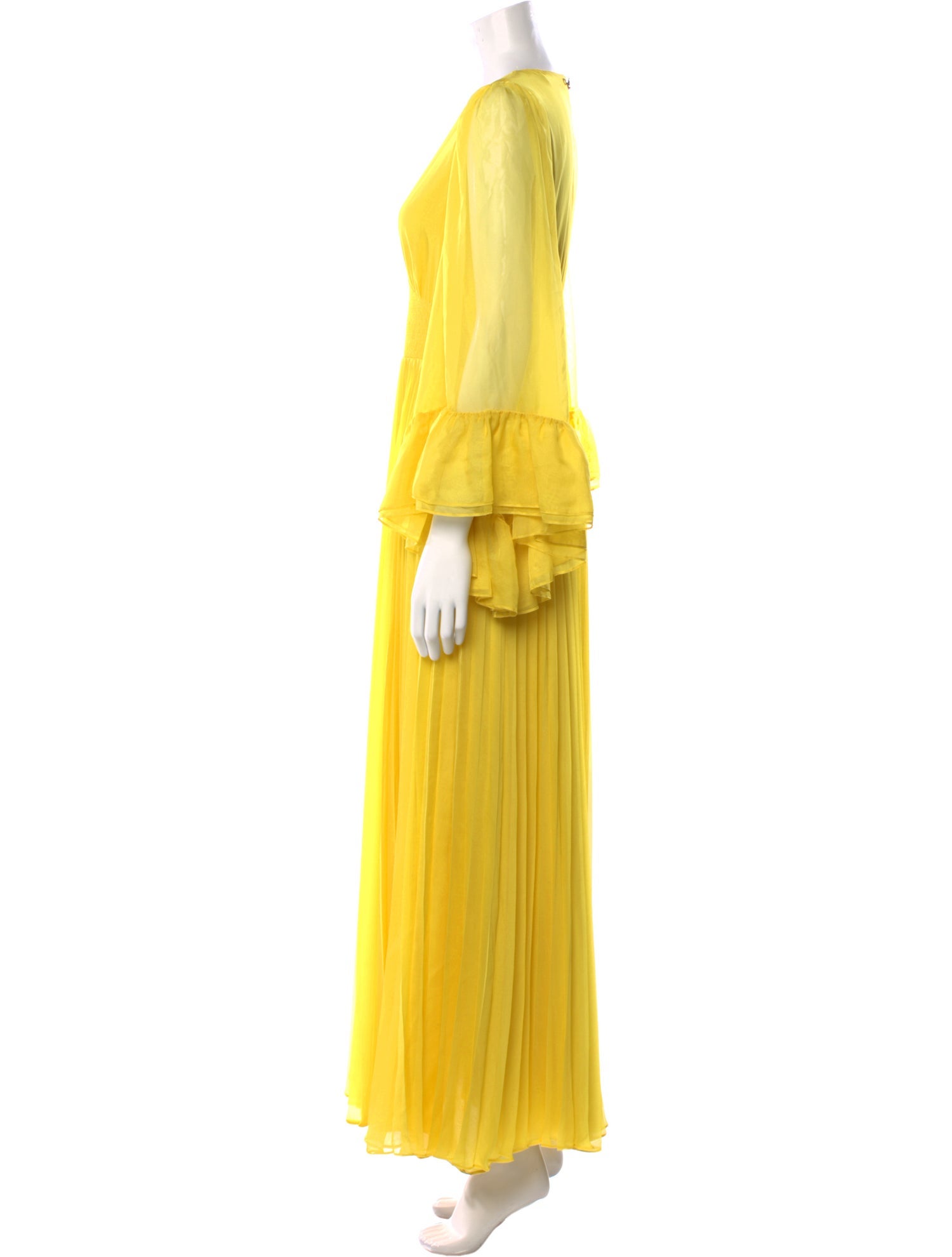 Alice + Olivia V-Neck Long Dress