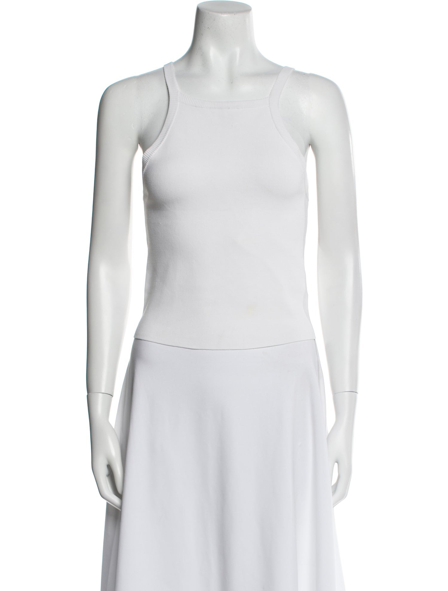 Alice + Olivia Square Neckline Sleeveless Top