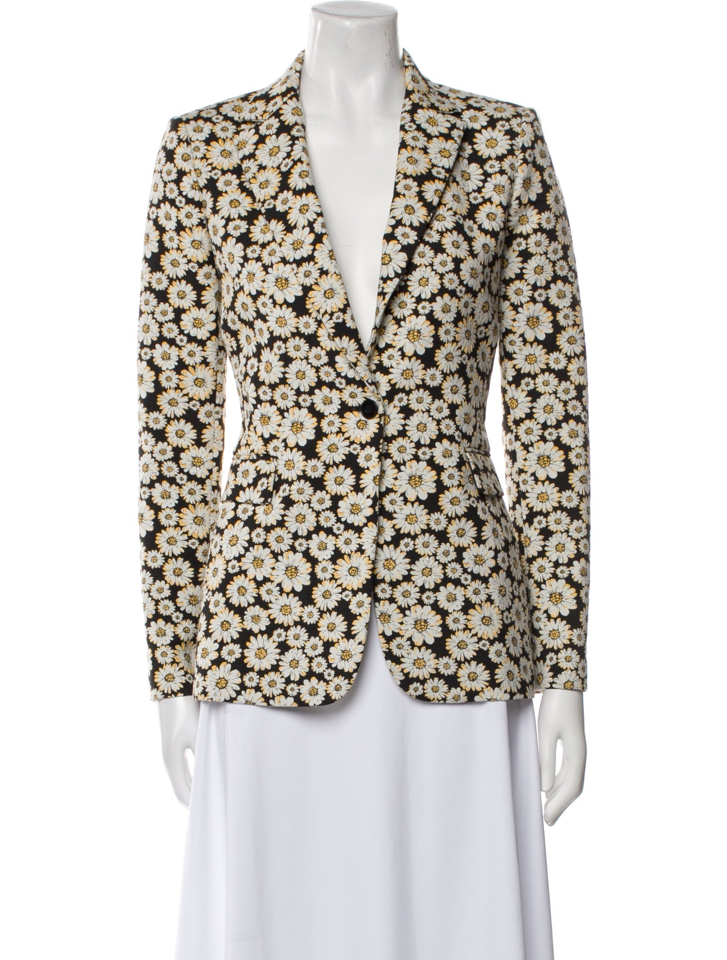 Alice + Olivia Floral Print Blazer