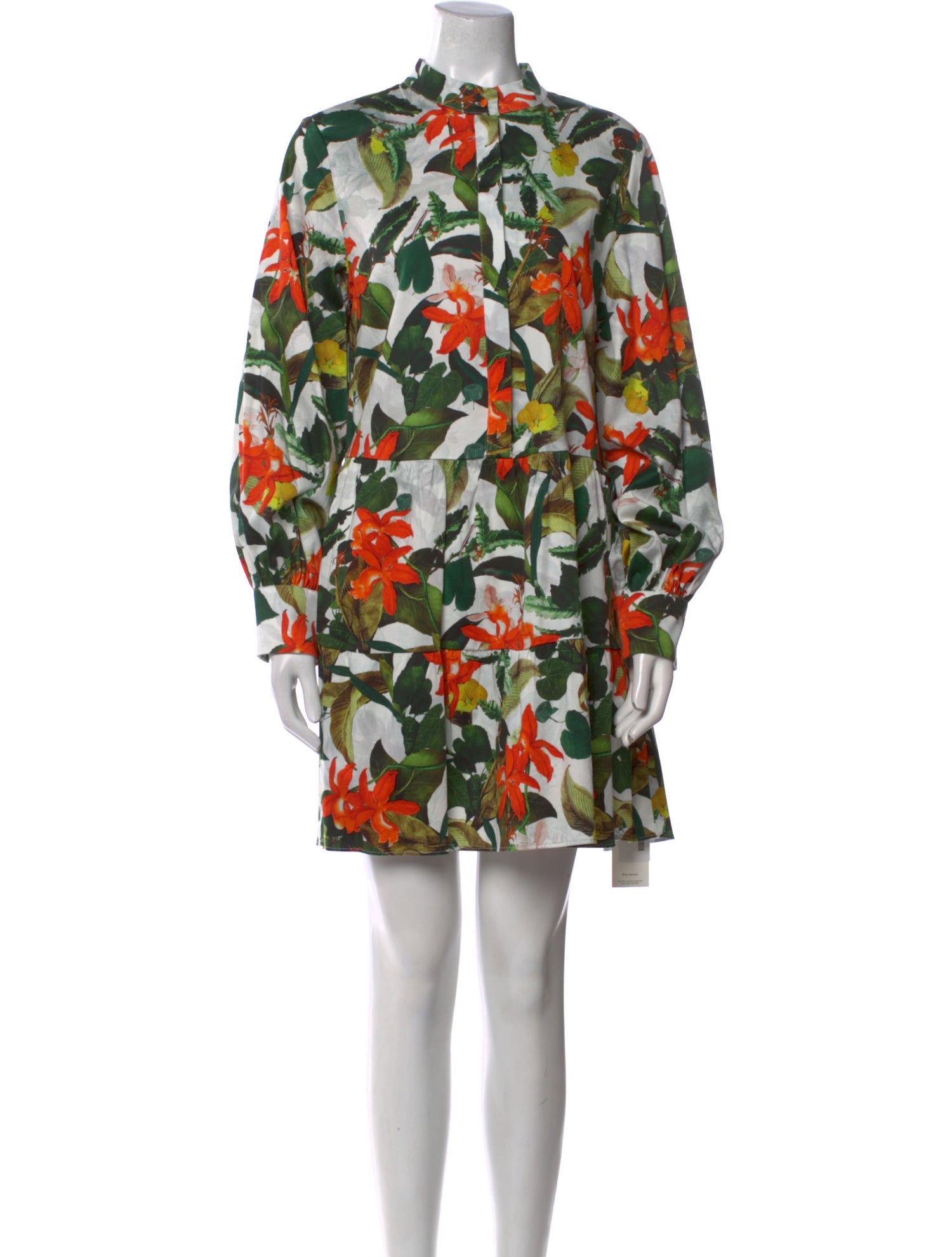Alice + Olivia Floral Print Mini Dress w/ Tags