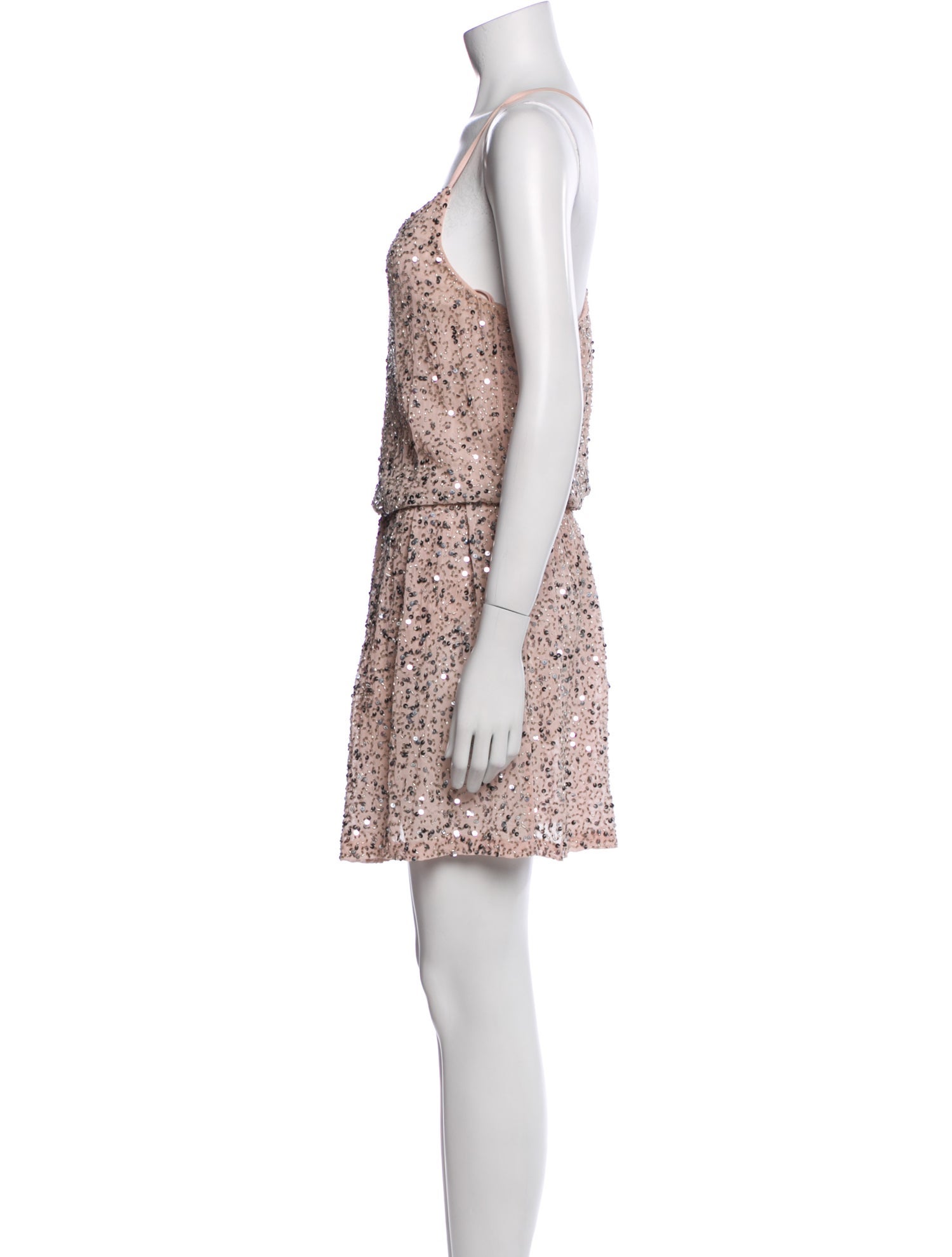 Alice + Olivia Silk Mini Dress