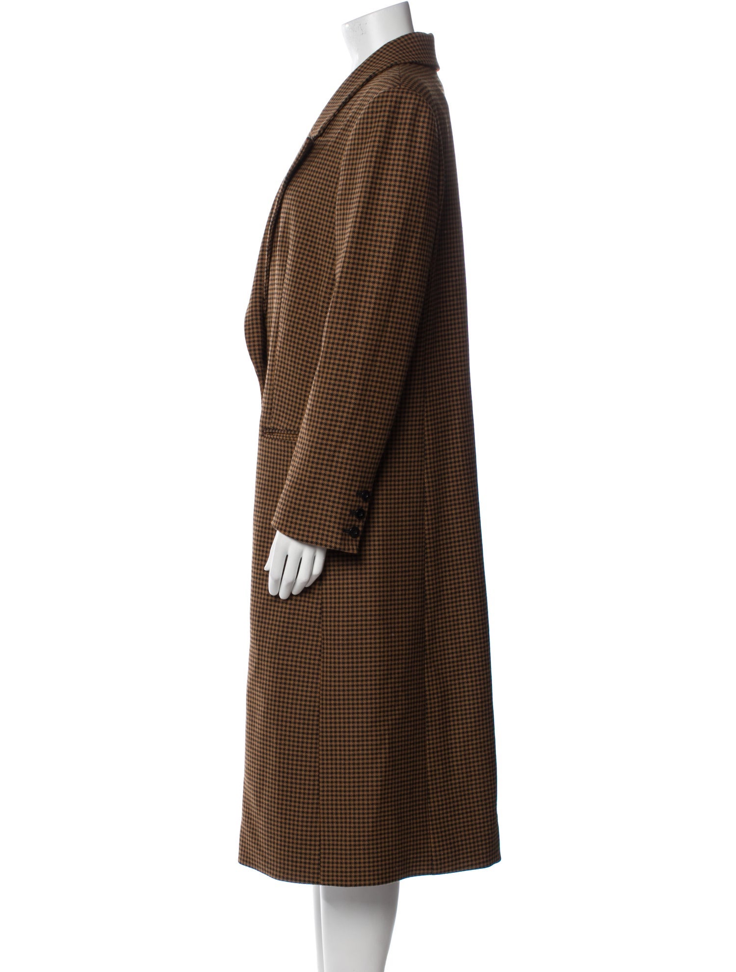 Alice + Olivia Plaid Print Coat