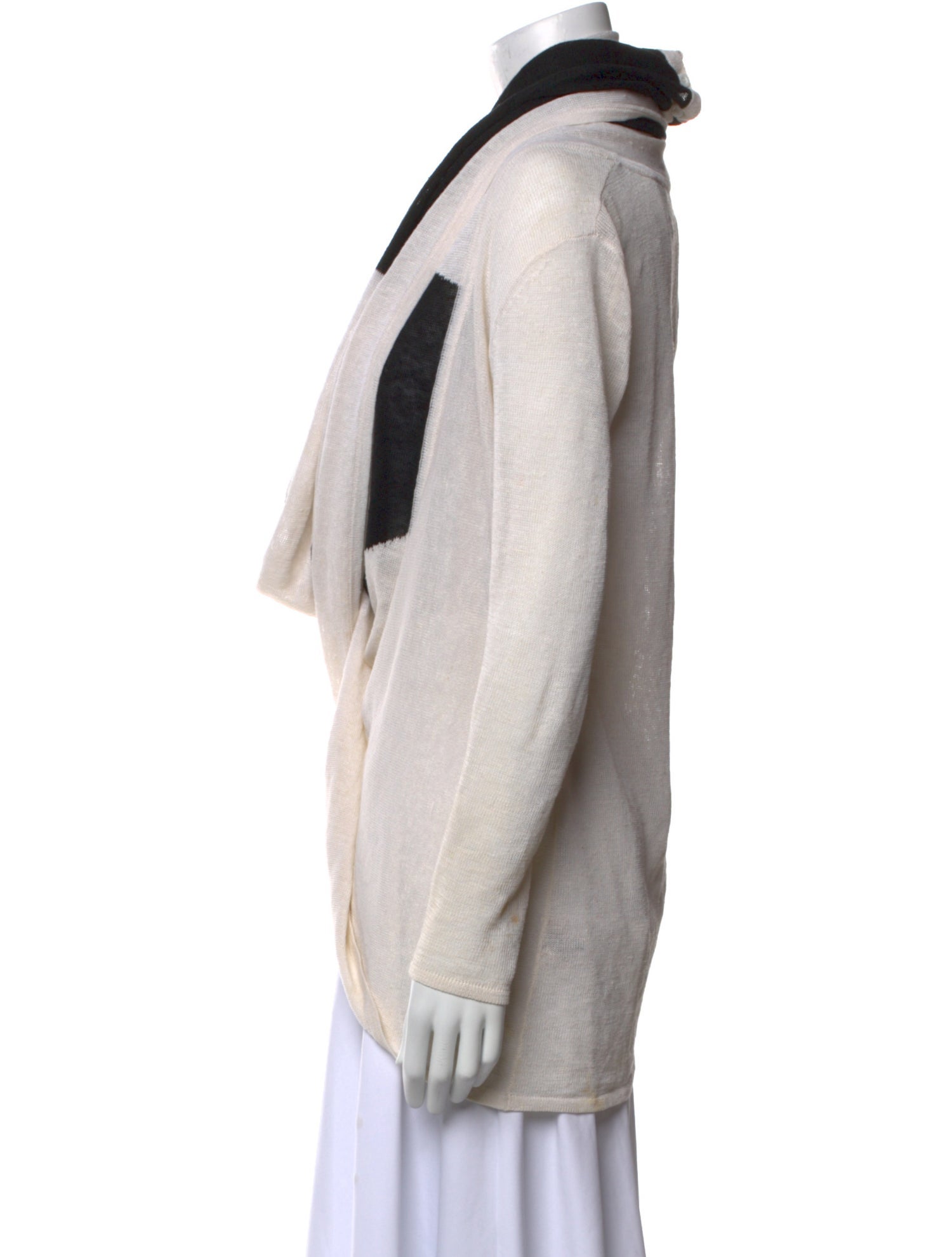 Alice + Olivia Linen Printed Sweater