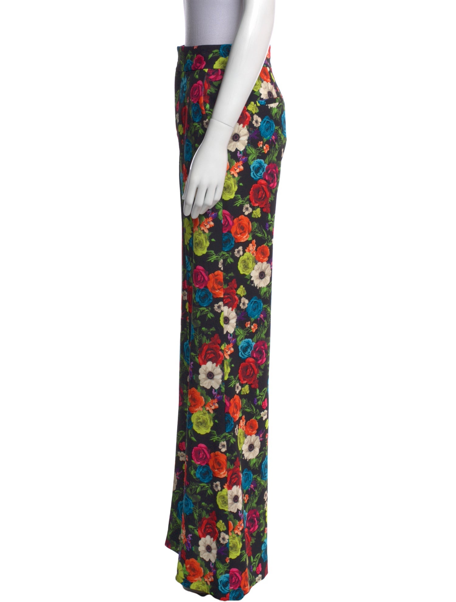 Alice + Olivia Printed Wide Leg Pants