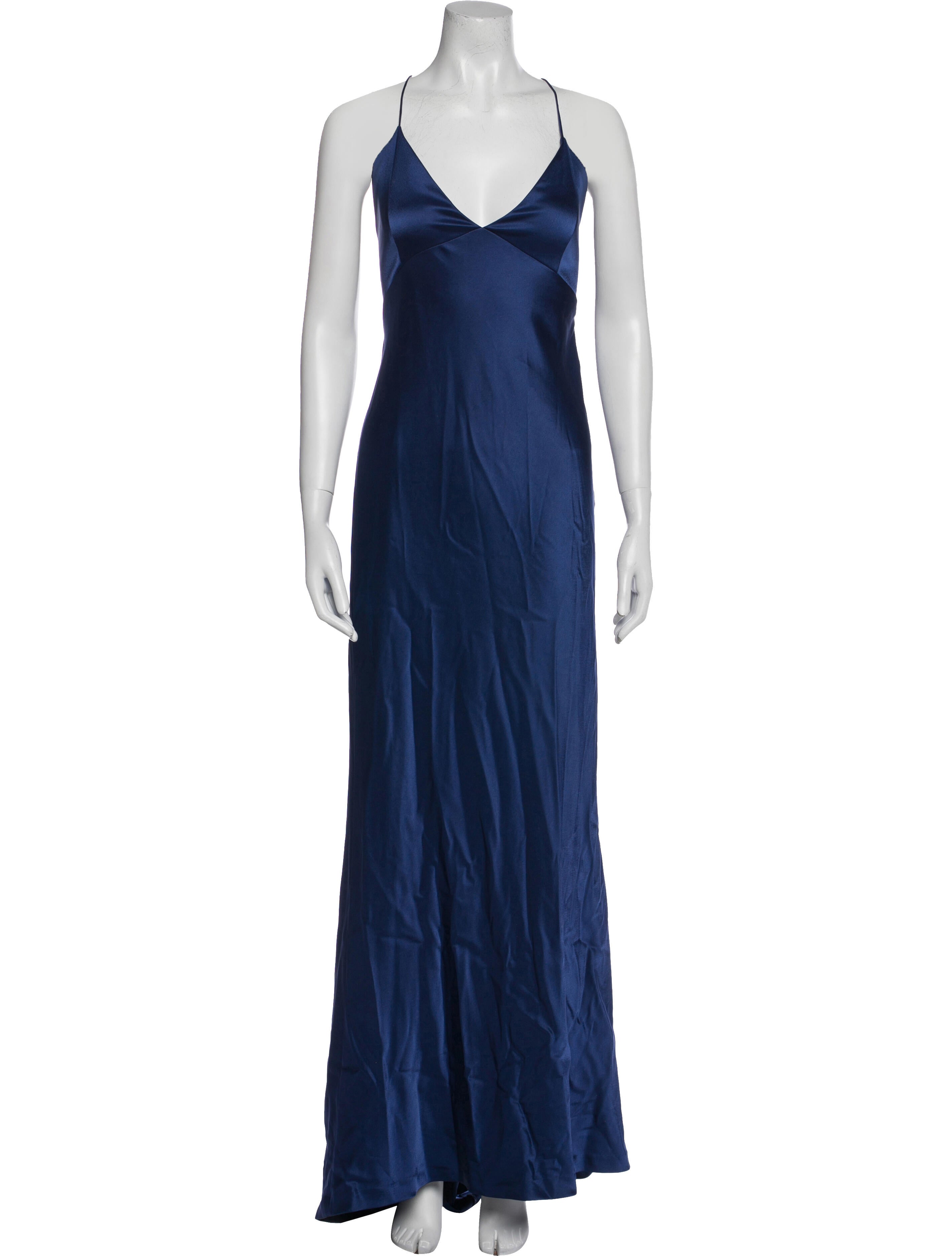 Alice + Olivia V-Neck Long Dress