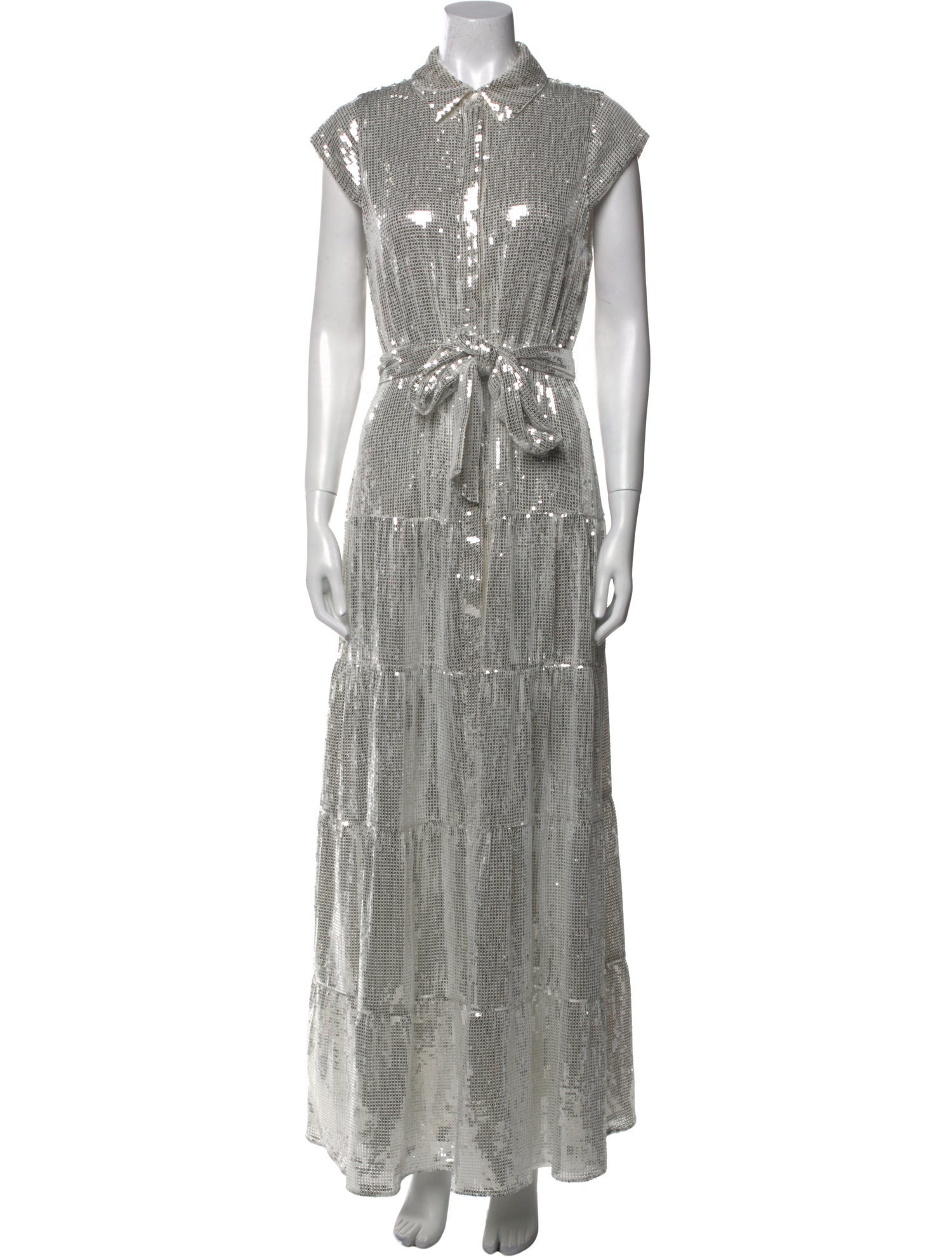 Alice + Olivia Printed Long Dress